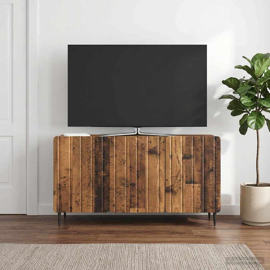 Televizoriaus spintelė Sendintos medienos 99 x 34,5 x 52 cm