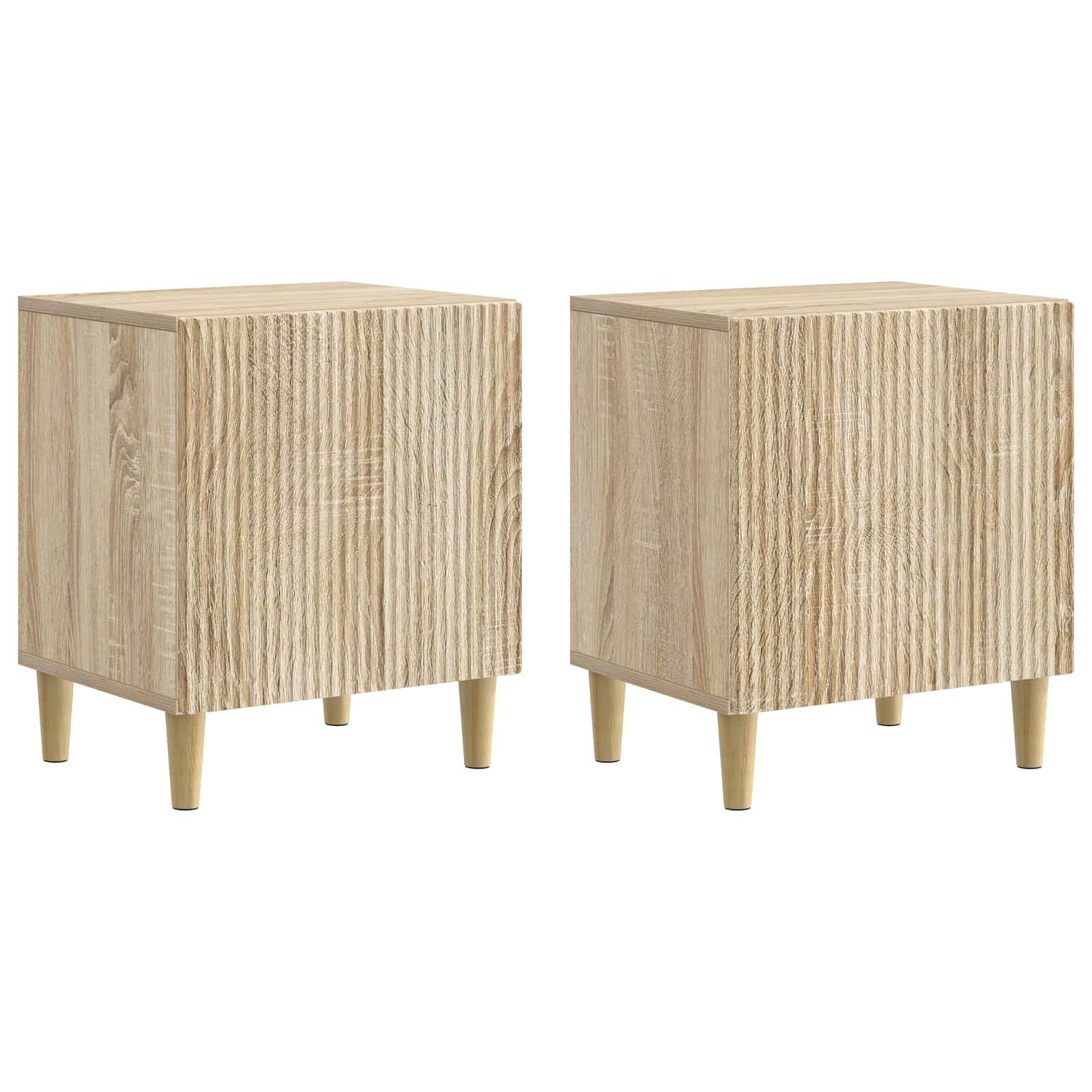 Šalia lovos spintelė 2 pcs Sonoma ąžuolas 43 x 34,5 x 50 cm