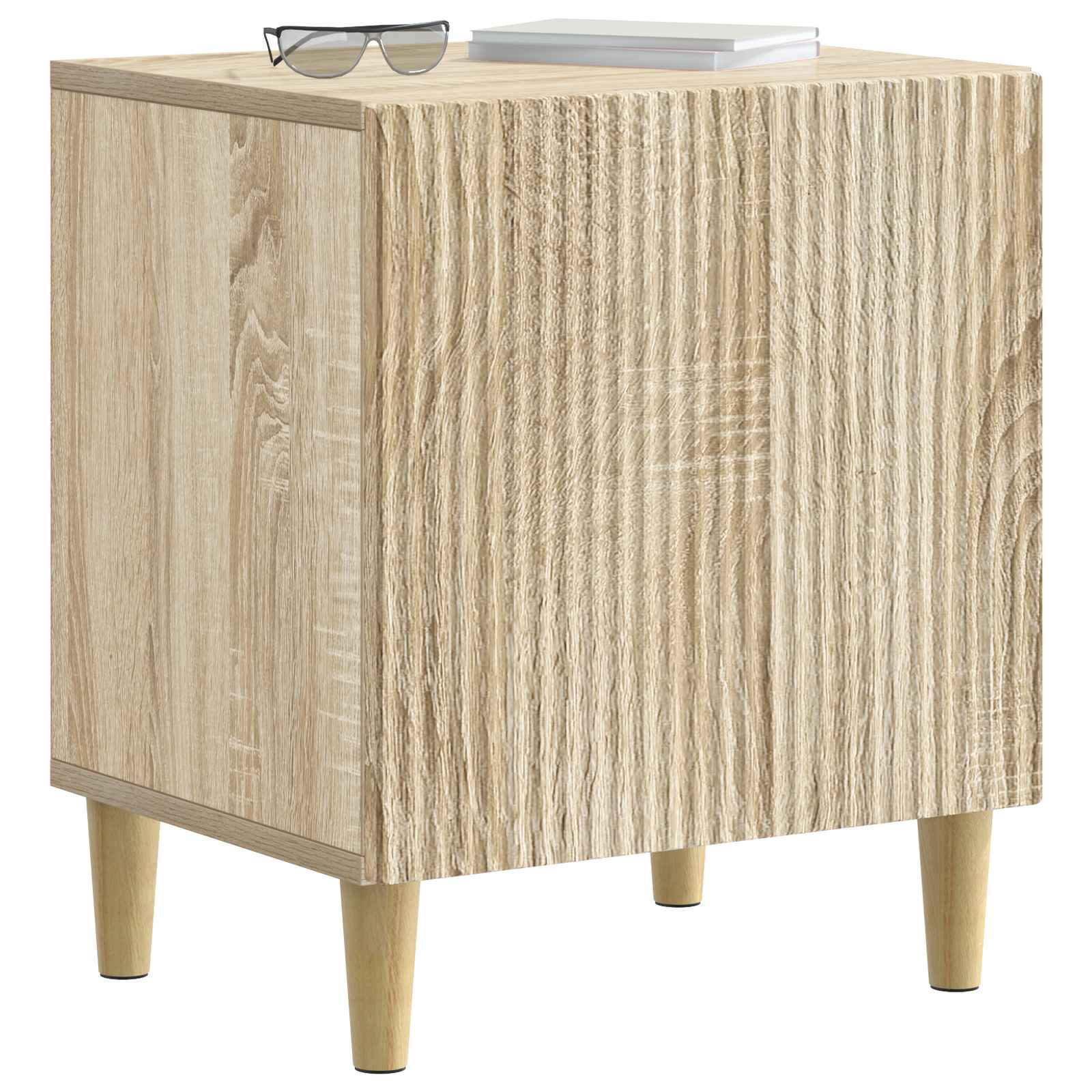 Šalia lovos spintelė 2 pcs Sonoma ąžuolas 43 x 34,5 x 50 cm