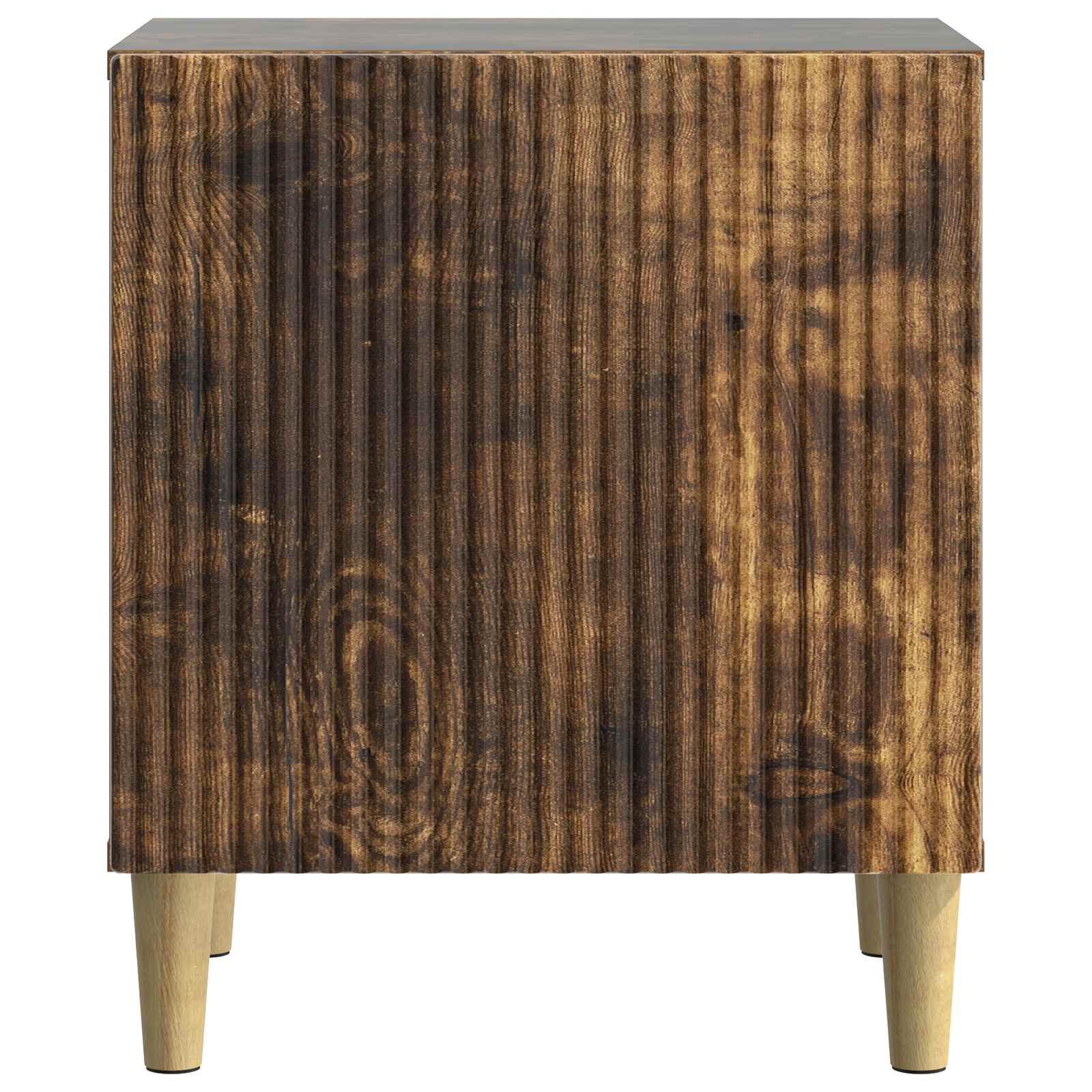 Šalia lovos spintelė 2 pcs Dūminio ąžuolo 43 x 34,5 x 50 cm