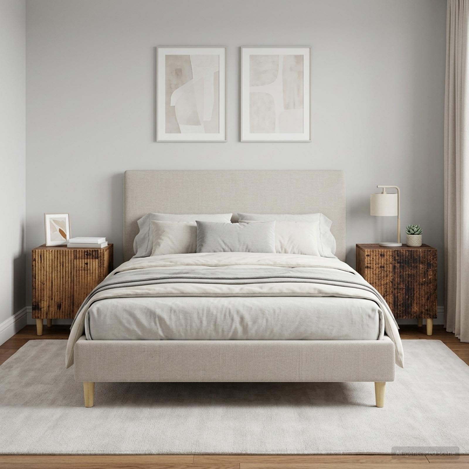Šalia lovos spintelė 2 pcs Sendintos medienos 43 x 34,5 x 50 cm