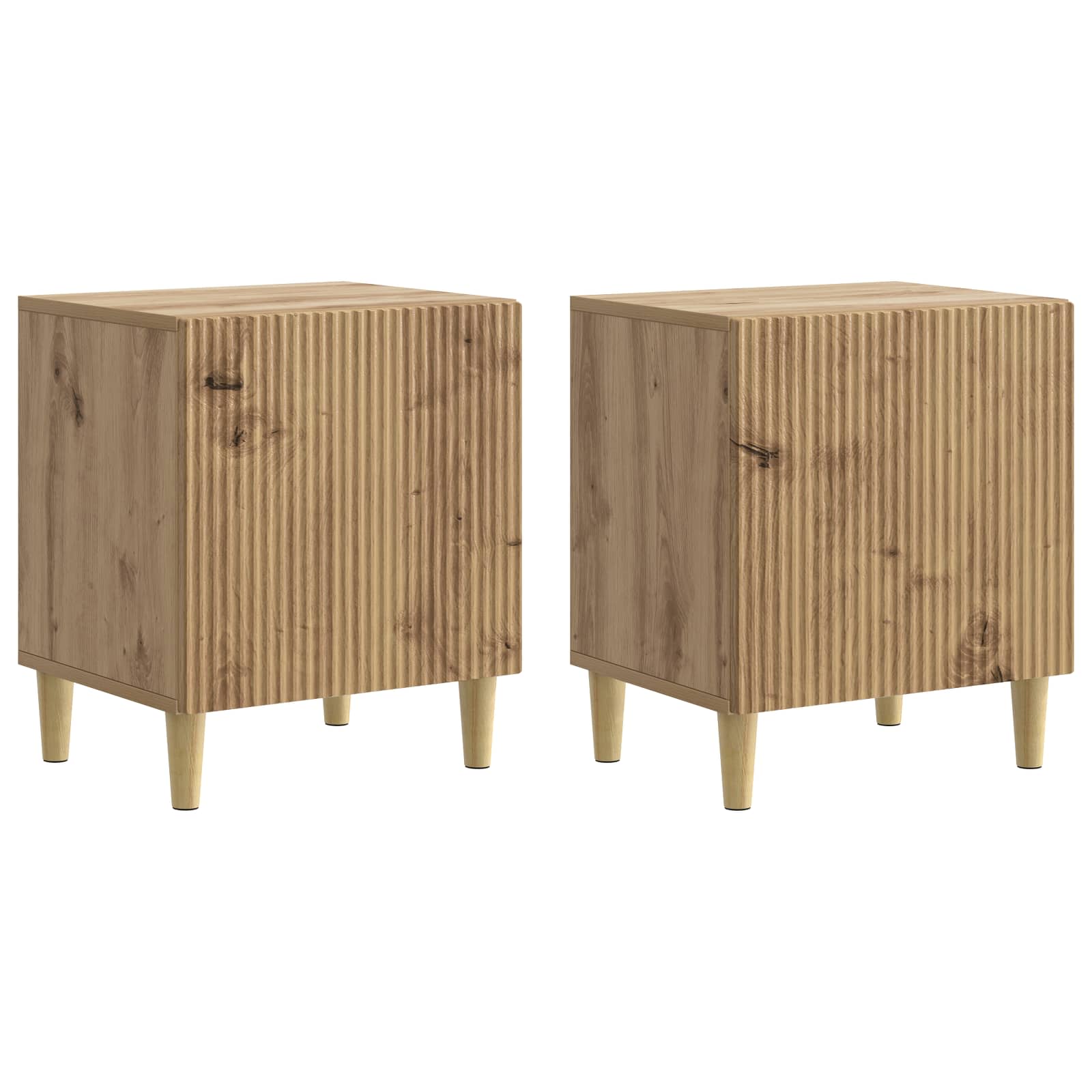 Šalia lovos spintelė 2 pcs Artisano ąžuolo 43 x 34,5 x 50 cm