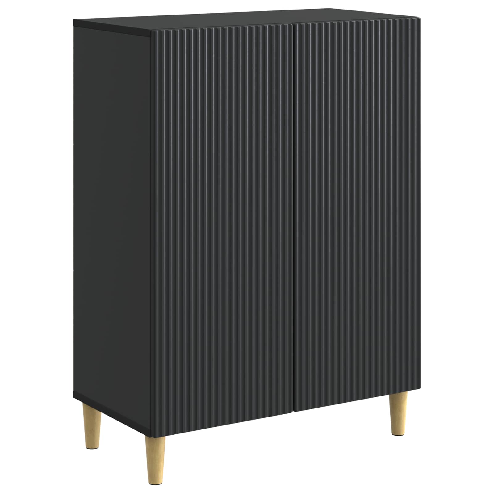 Kabalas Melns 66 x 34,5 x 90 cm Apstrādāta koksne