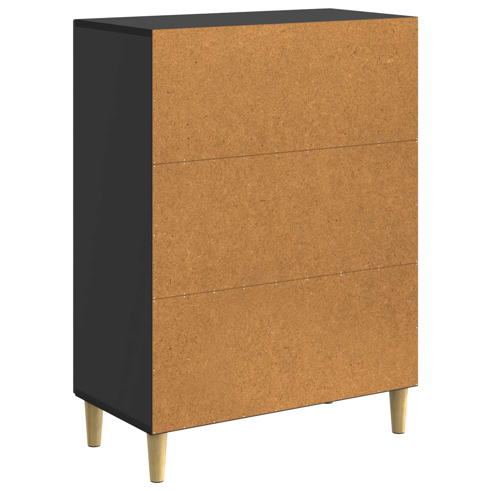 Kabalas Melns 66 x 34,5 x 90 cm Apstrādāta koksne