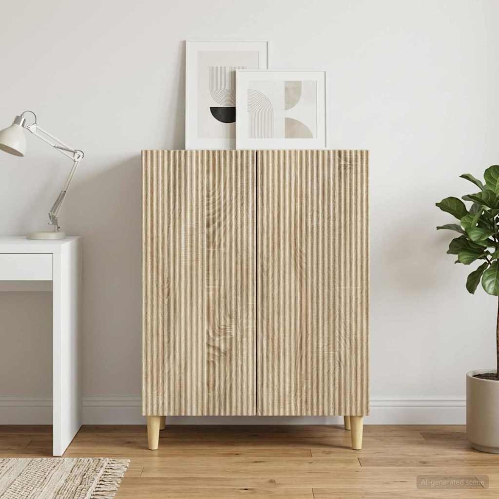 Kumode Sonoma ozols 66 x 34,5 x 90 cm Inženierijas koks