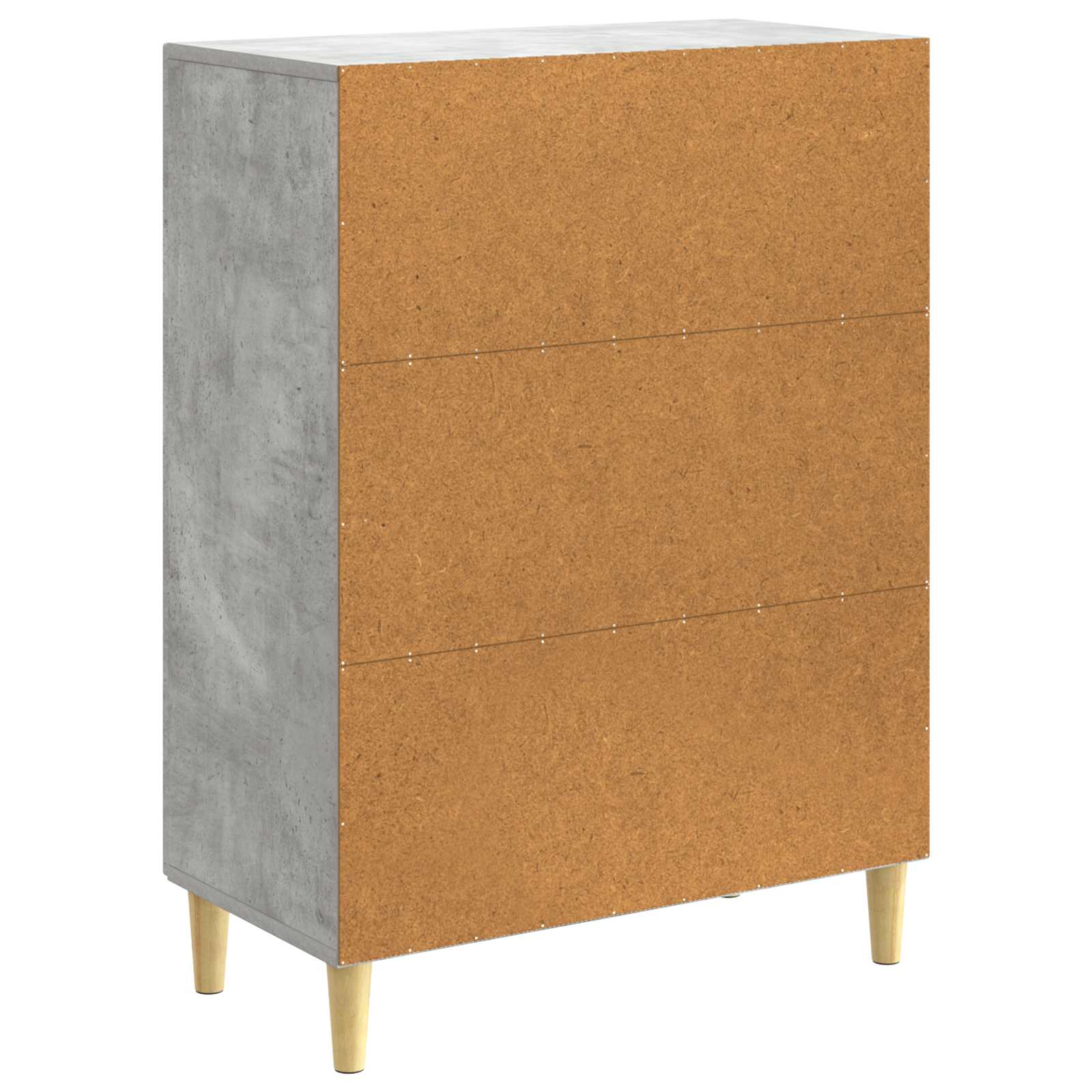 Kabalas Betono pilka 66 x 34,5 x 90 cm Apdirbta mediena