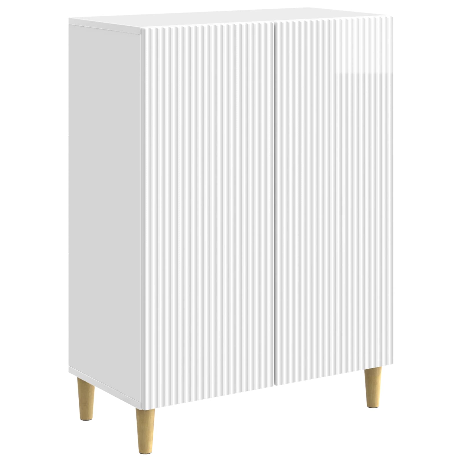 Kabalas Itin blizgi balta 66 x 34,5 x 90 cm Apdirbta mediena