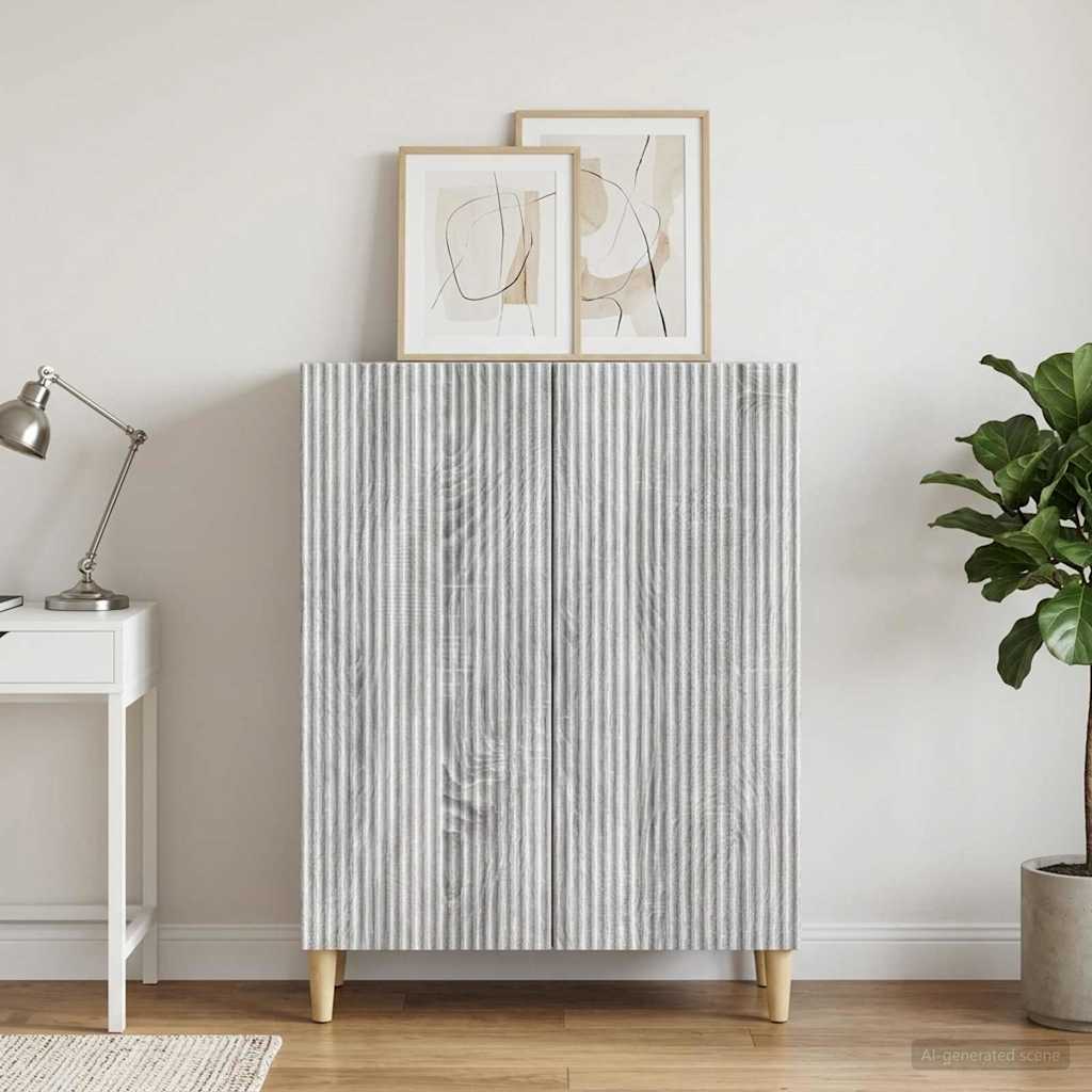 Kabalas Pilka sonoma ąžuolo 66 x 34,5 x 90 cm Apdirbta mediena