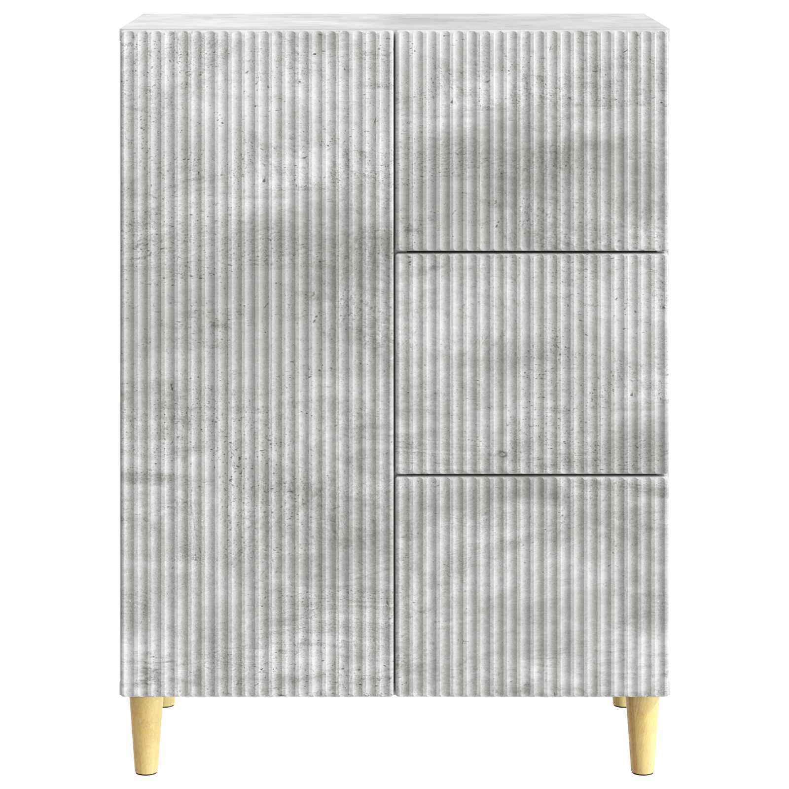 Kabalas Betono pilka 66 x 34,5 x 90 cm Apdirbta mediena