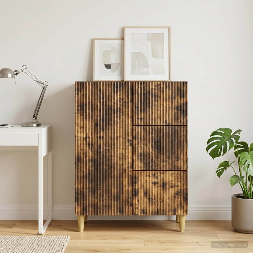Kabalas Dūminio ąžuolo 66 x 34,5 x 90 cm Apdirbta mediena