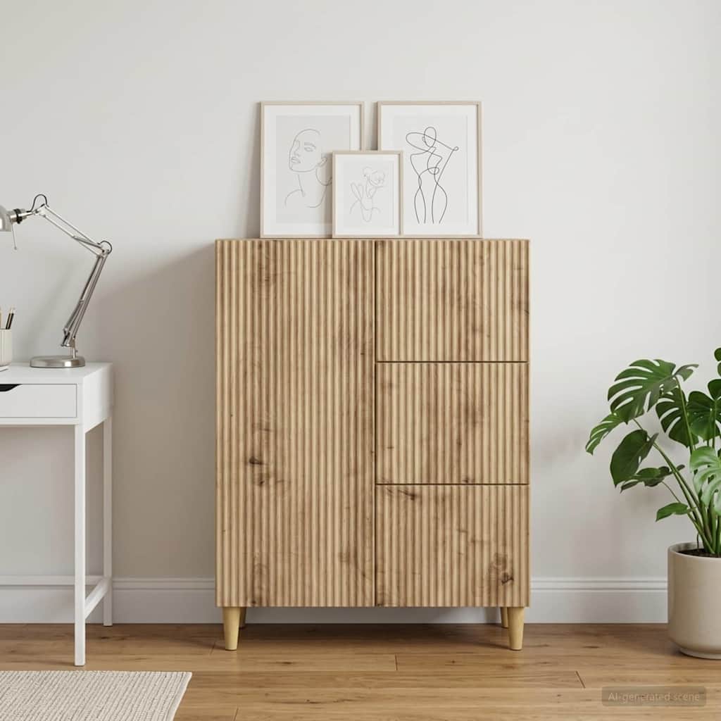 Kabalas Artisano ozolkoks 66 x 34,5 x 90 cm Inženierijas koks
