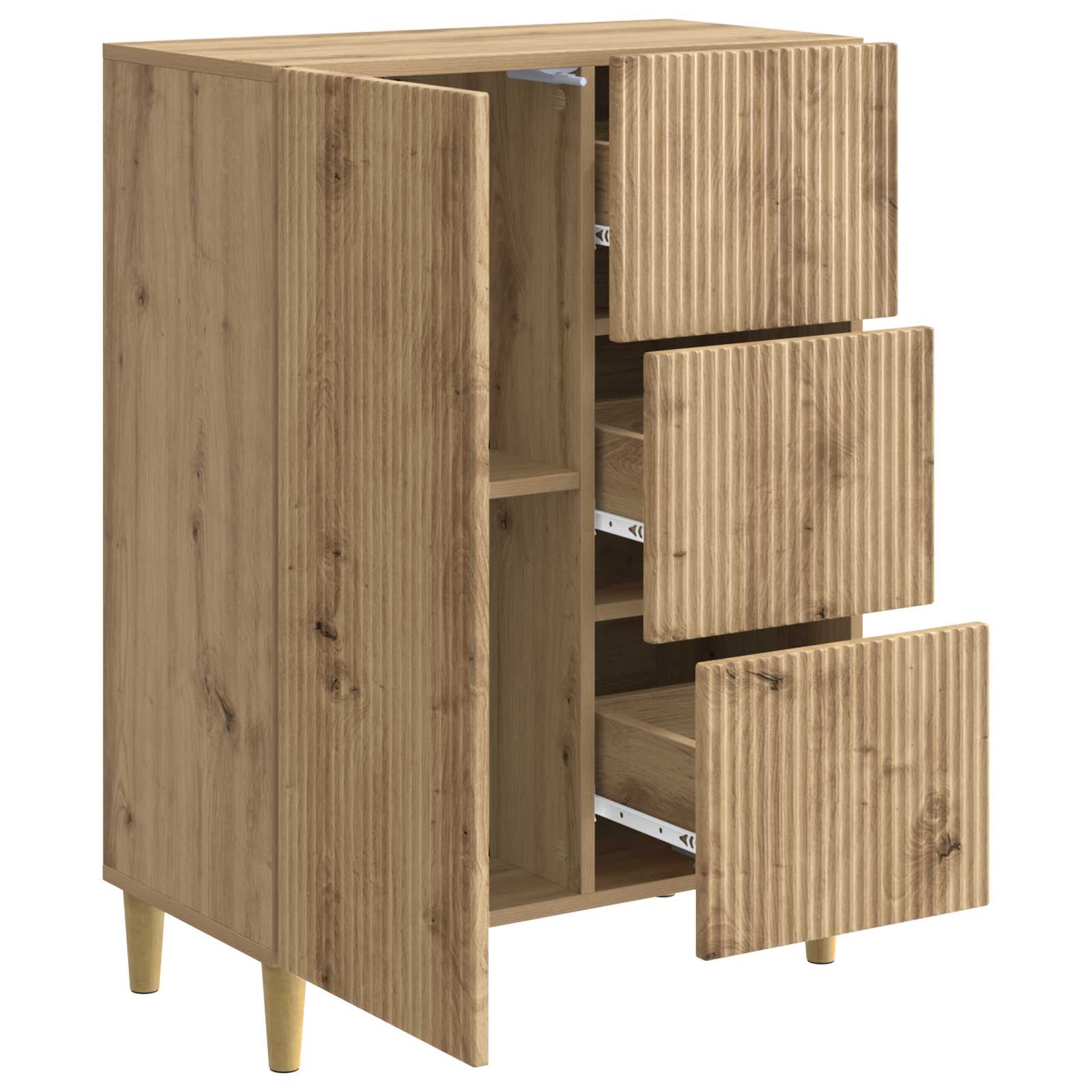 Kabalas Artisano ozolkoks 66 x 34,5 x 90 cm Inženierijas koks