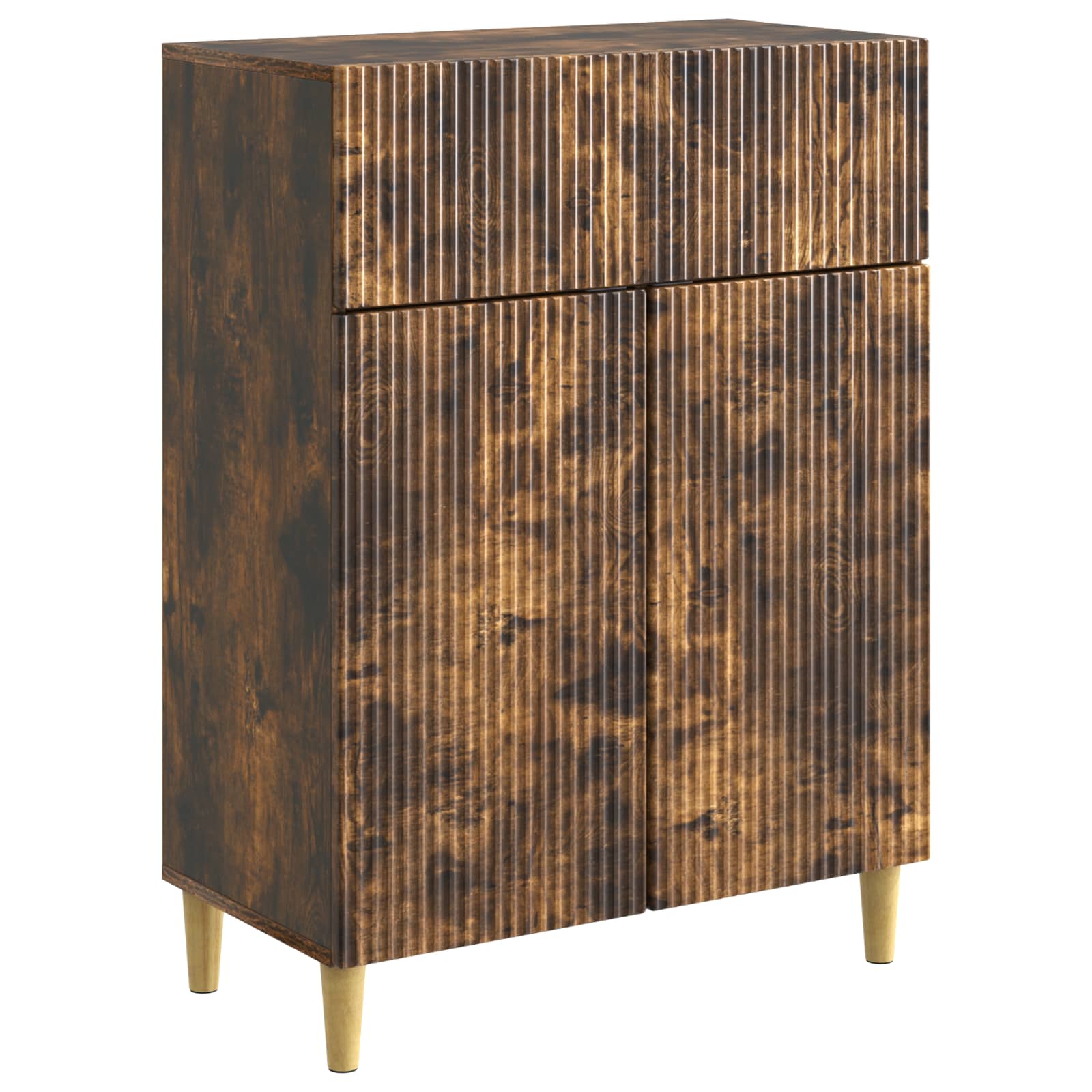Kumode Dūmu ozols 66 x 34,5 x 90 cm Inženierijas koks