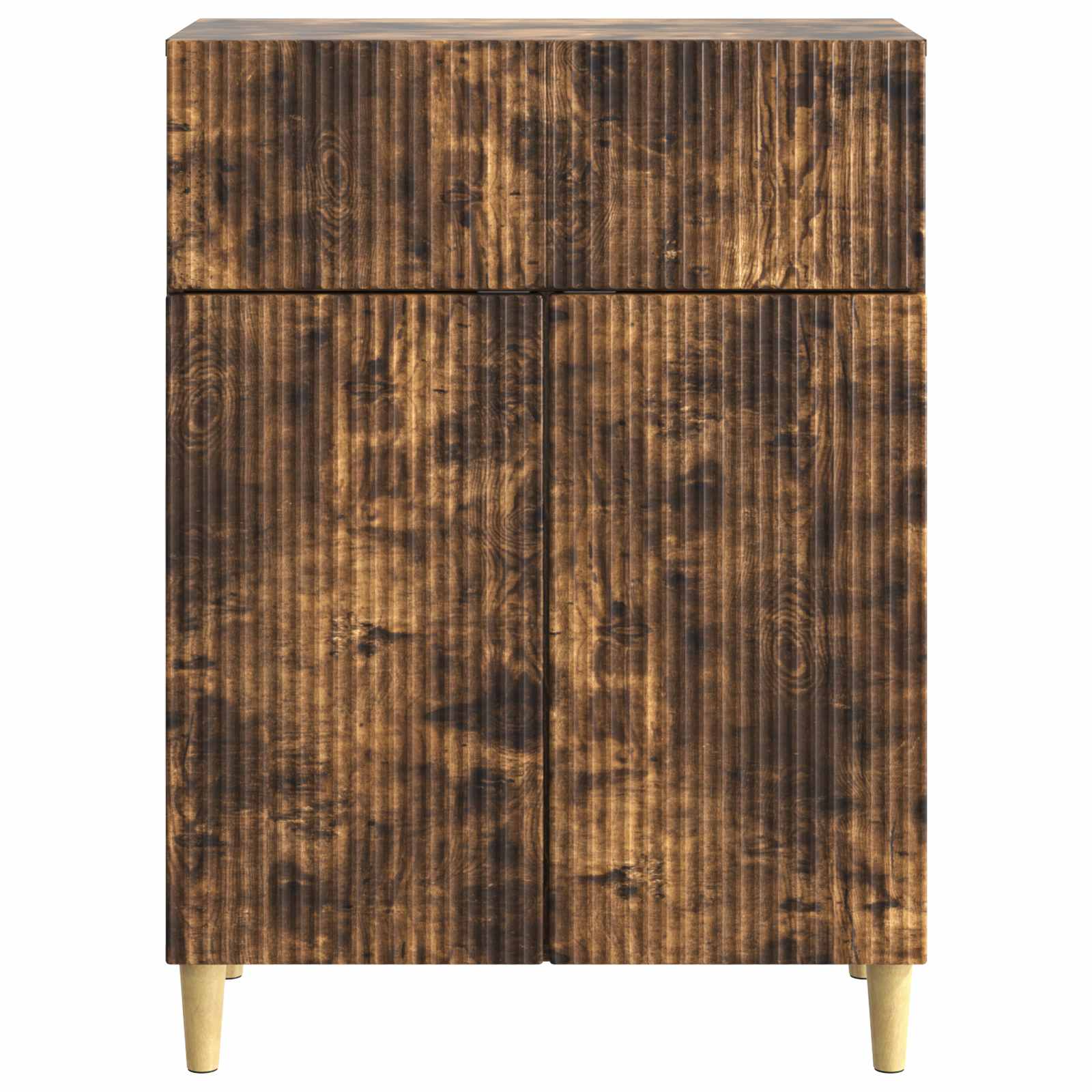 Kumode Dūmu ozols 66 x 34,5 x 90 cm Inženierijas koks