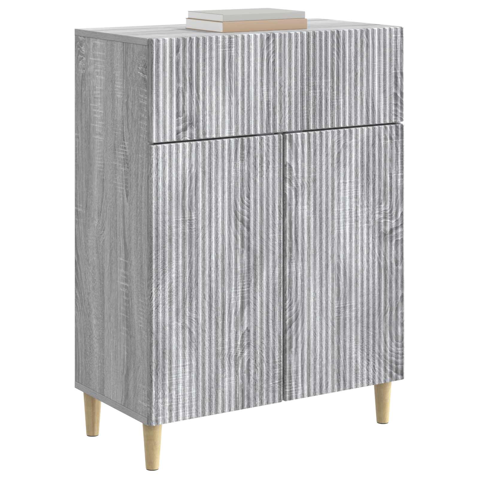 Kabalas Pilka sonoma ąžuolo 66 x 34,5 x 90 cm Apdirbta mediena