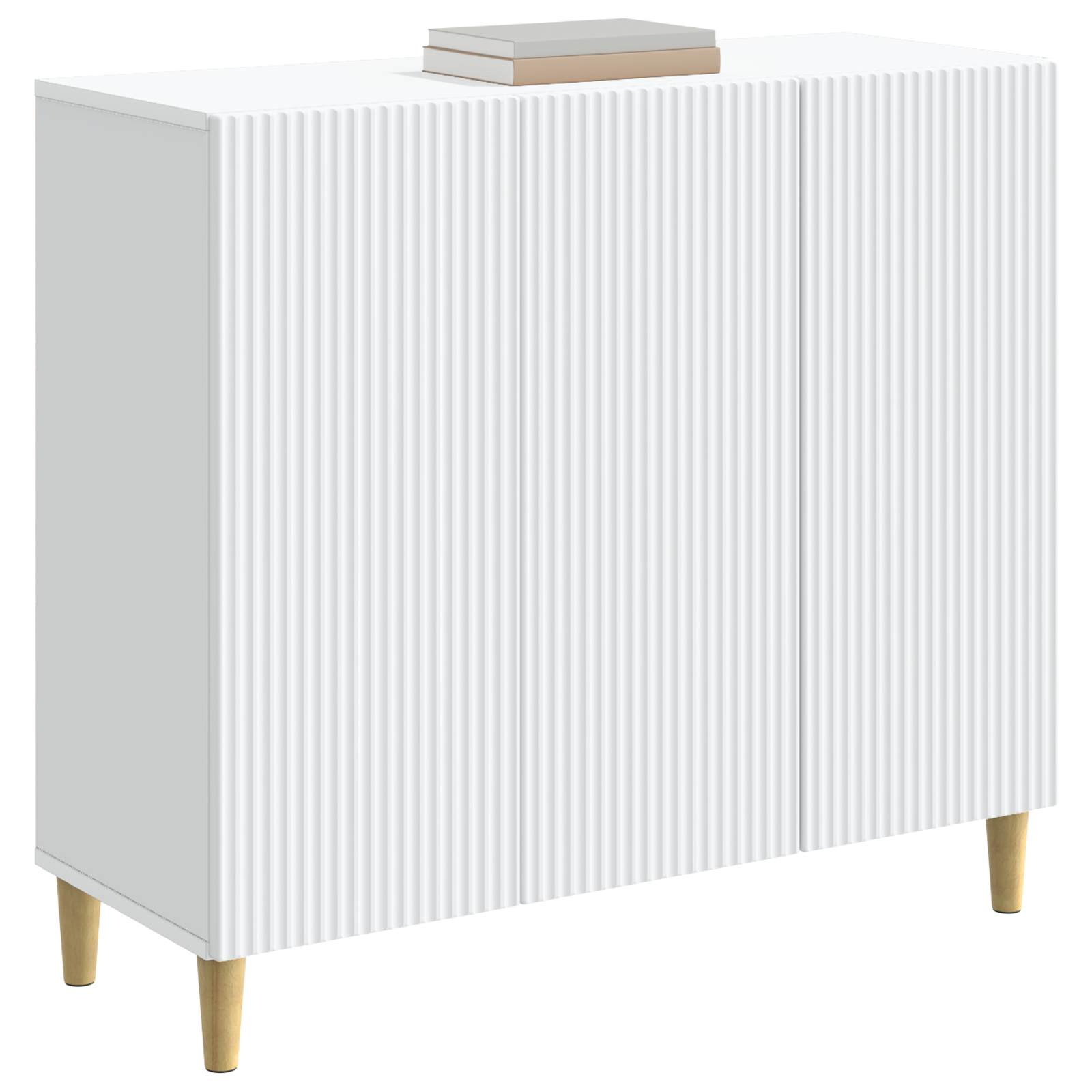 Kabalas Balta 89 x 34,5 x 80 cm Apdirbta mediena