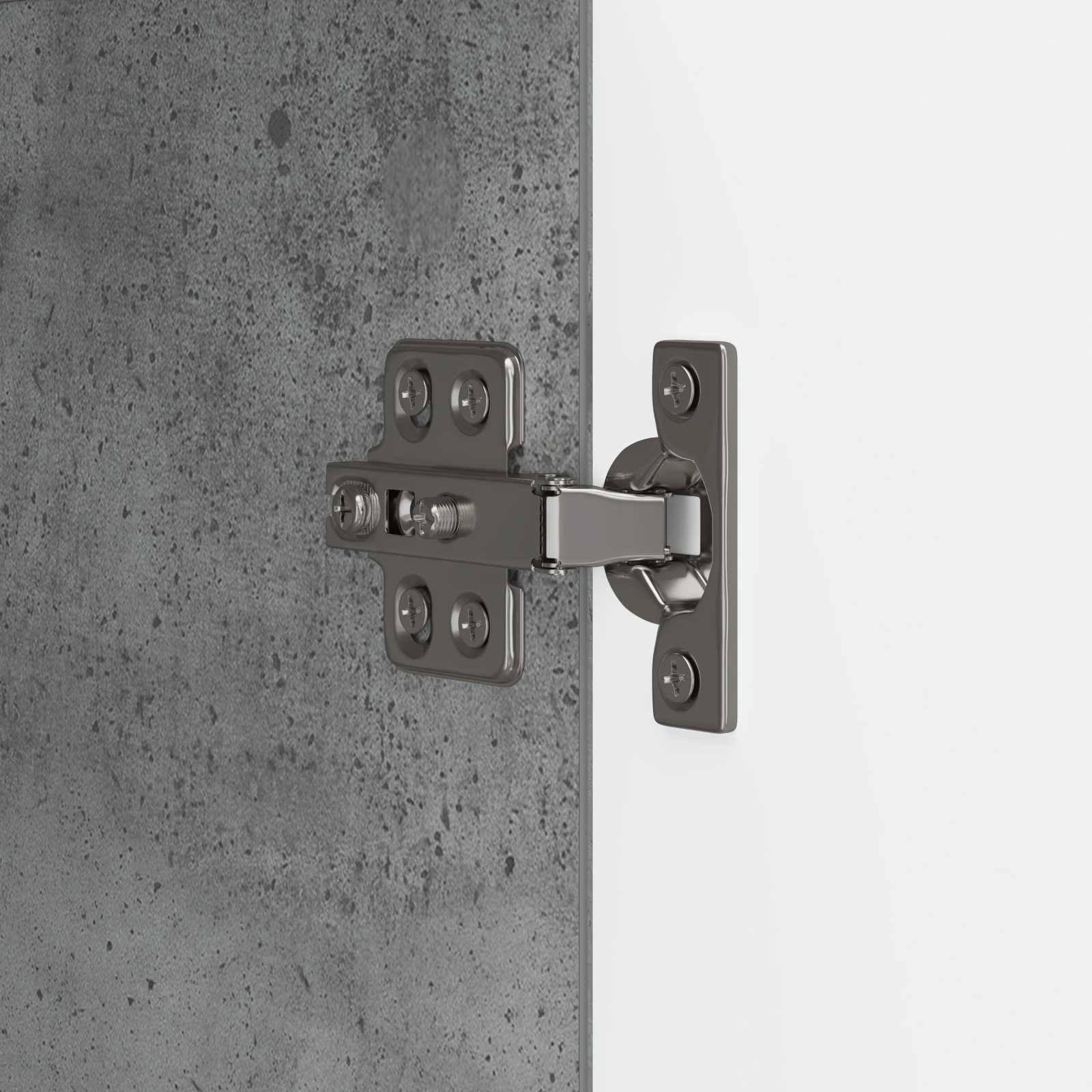 Kabalas Betono pilka 89 x 34,5 x 80 cm Apdirbta mediena