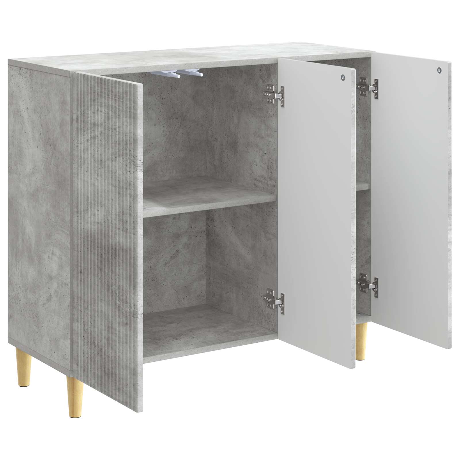 Kabalas Betono pilka 89 x 34,5 x 80 cm Apdirbta mediena
