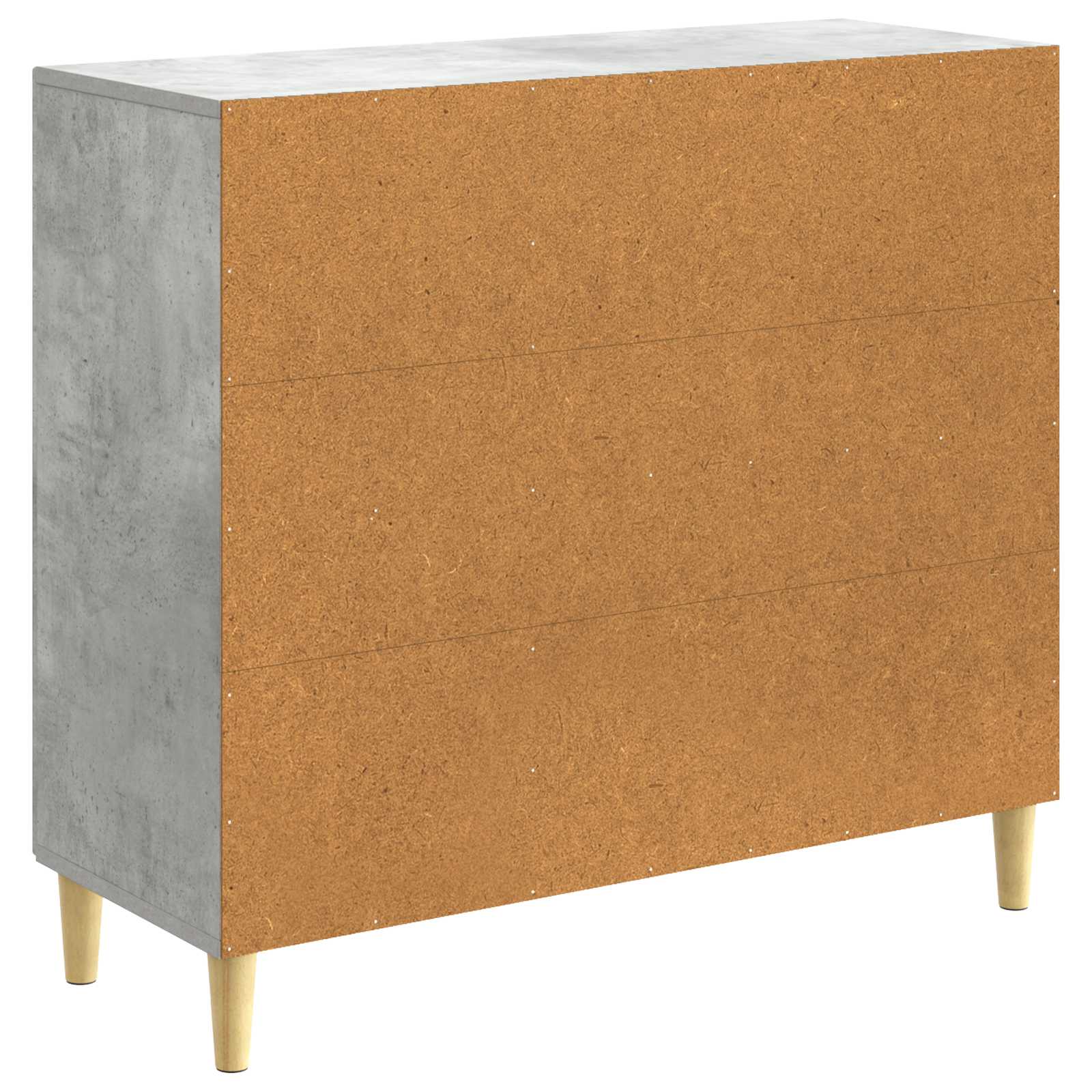 Kabalas Betono pilka 89 x 34,5 x 80 cm Apdirbta mediena