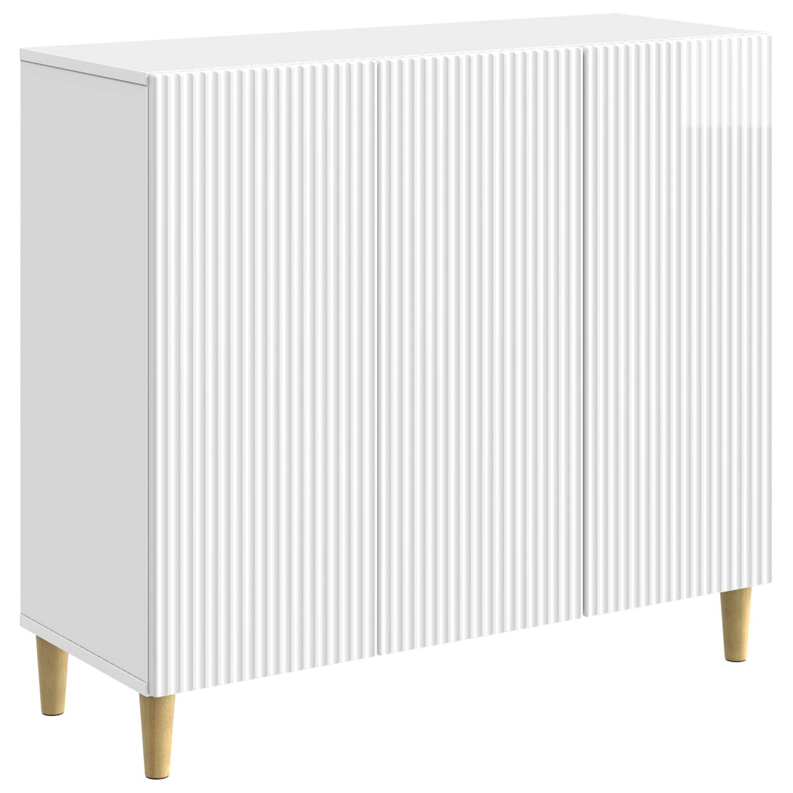 Kabalas Itin blizgi balta 89 x 34,5 x 80 cm Apdirbta mediena