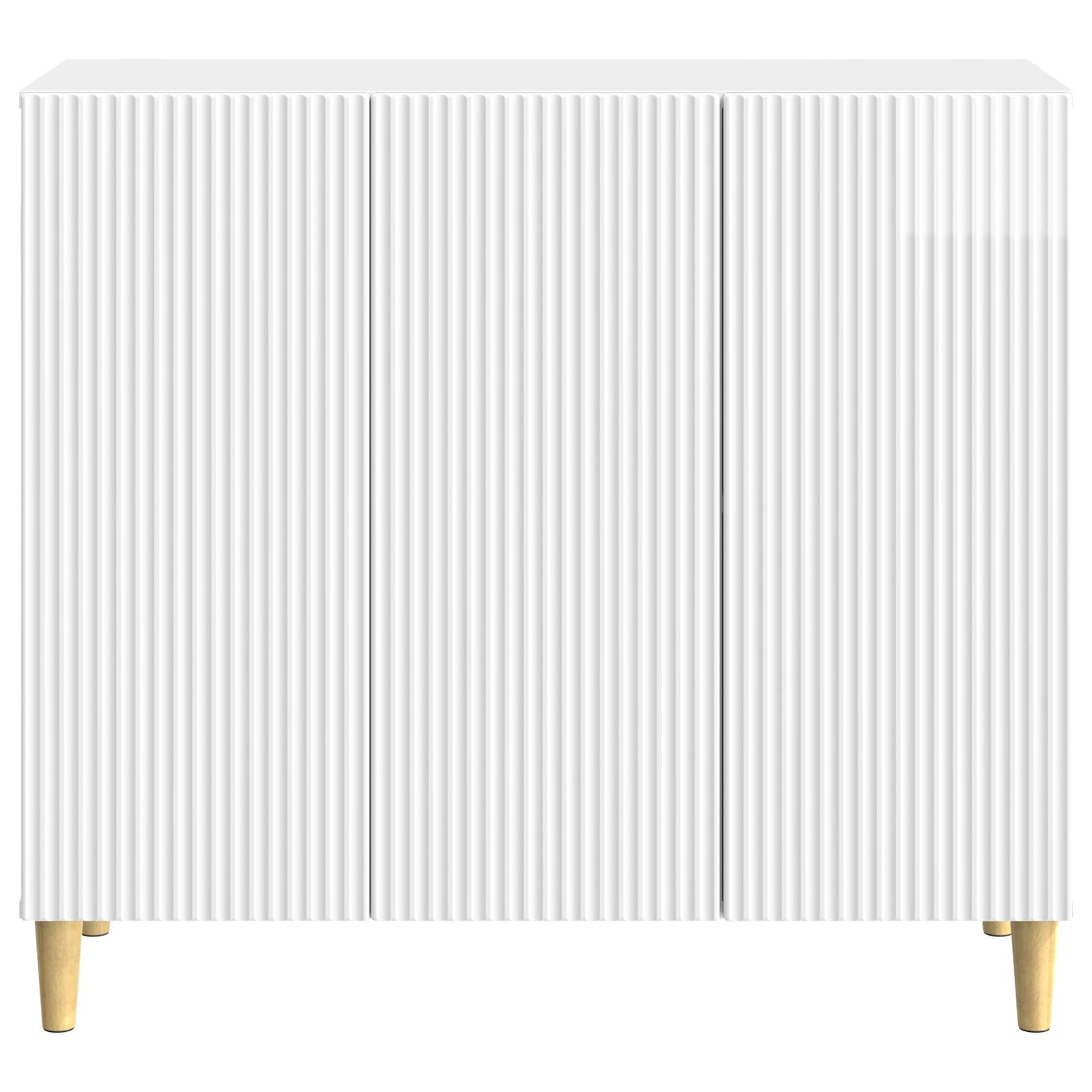 Kabalas Itin blizgi balta 89 x 34,5 x 80 cm Apdirbta mediena