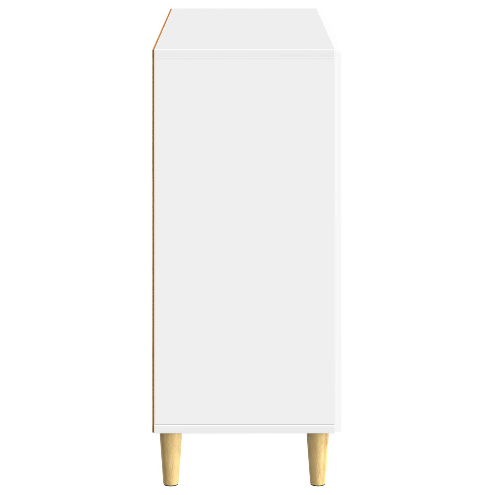 Kabalas Itin blizgi balta 89 x 34,5 x 80 cm Apdirbta mediena