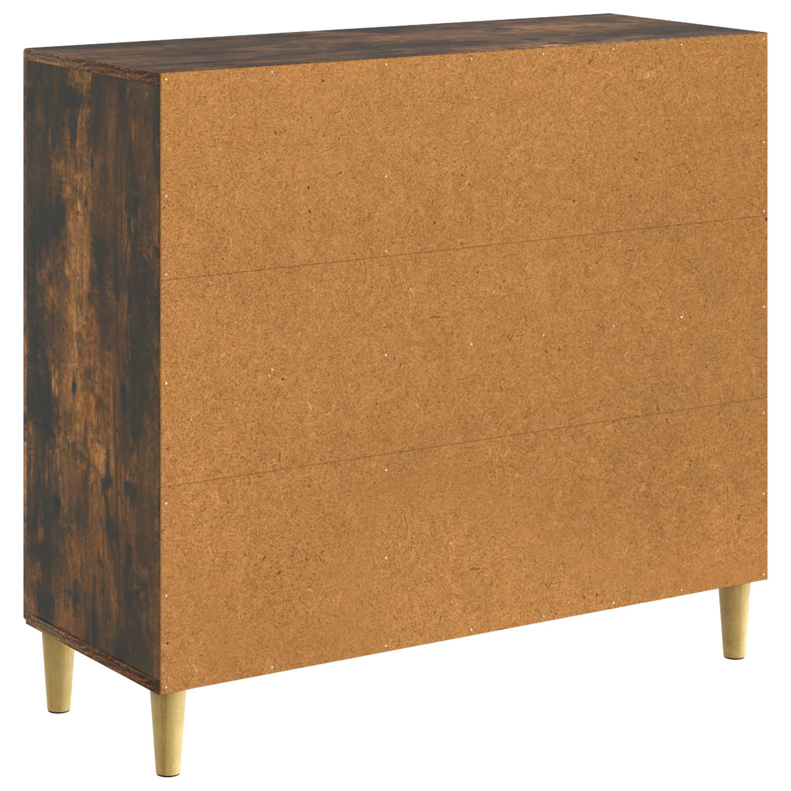 Kumode Dūmu ozols 89 x 34,5 x 80 cm Apstrādāta koksne