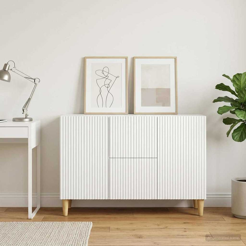 Kabalas su stalčių Balta 89 x 34,5 x 60 cm Apdirbta mediena