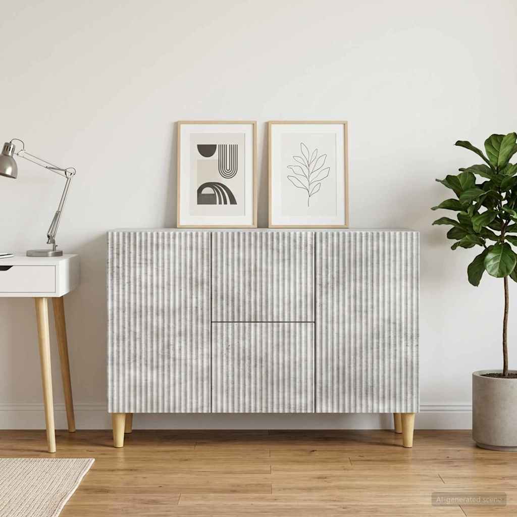 Kabalas Betono pilka 89 x 34,5 x 60 cm Apdirbta mediena