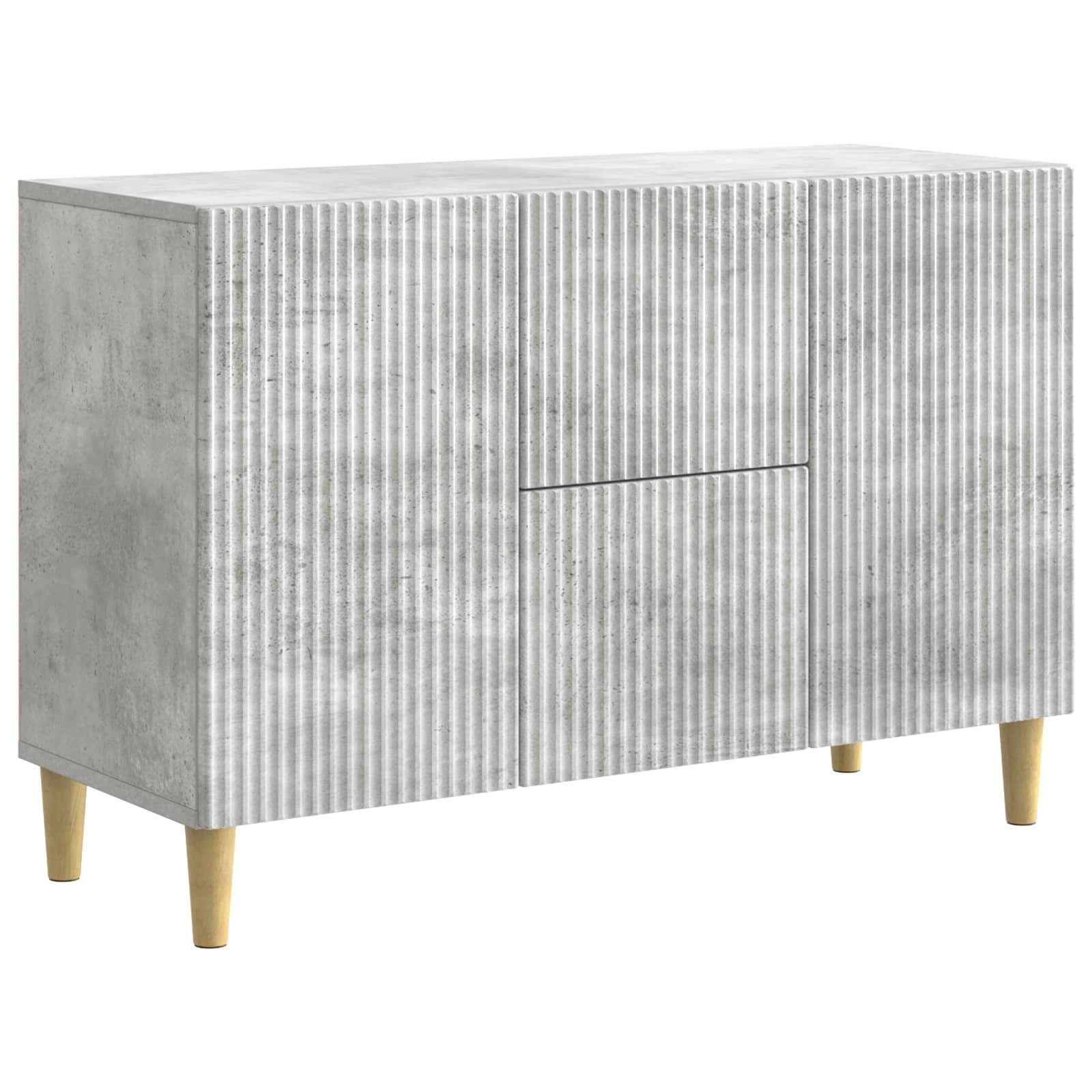 Kabalas Betono pilka 89 x 34,5 x 60 cm Apdirbta mediena
