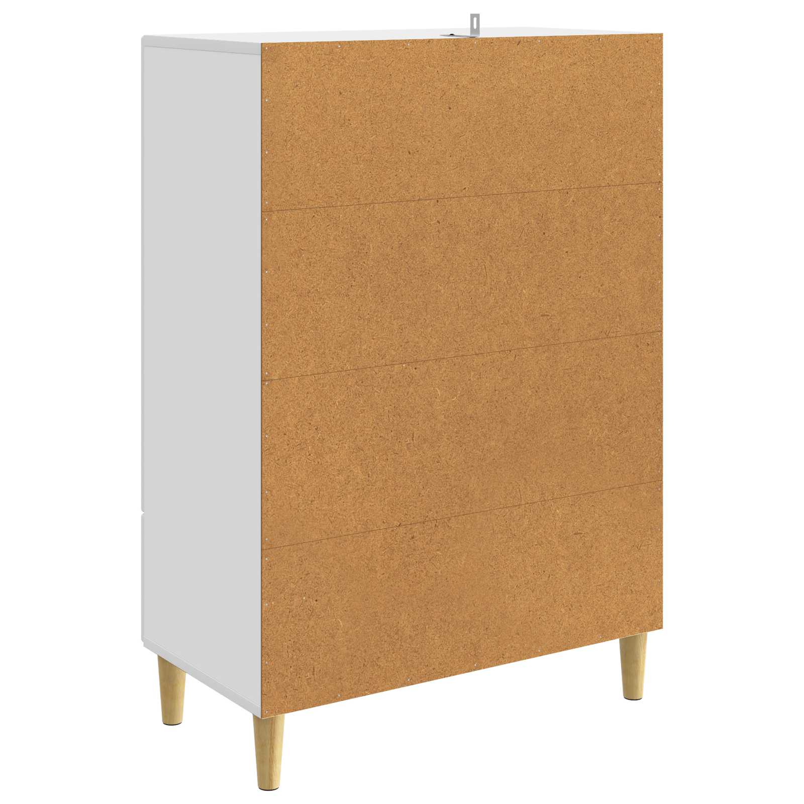 Kabalas su stalčių Balta 66 x 34,5 x 95 cm Apdirbta mediena