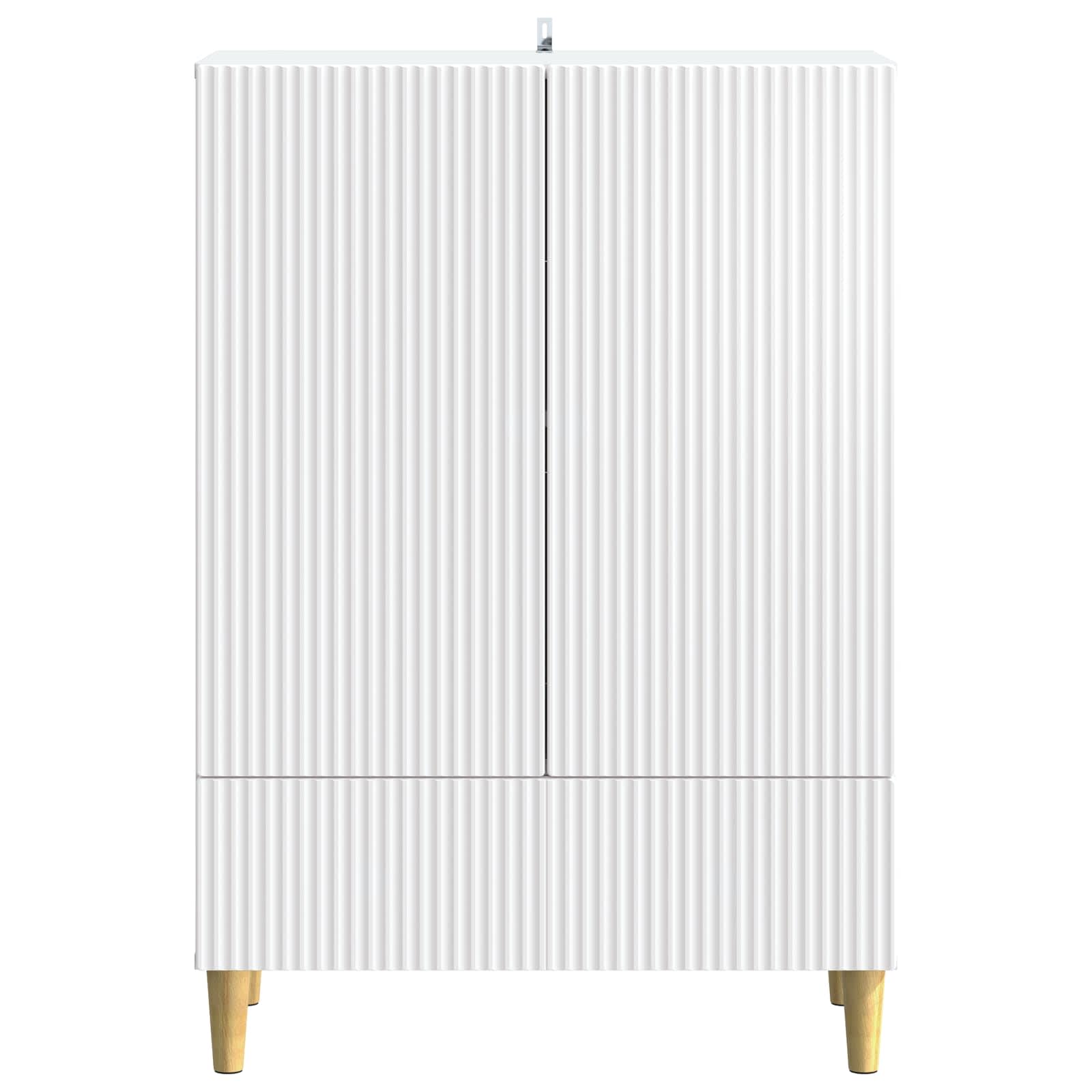 Kabalas su stalčių Balta 66 x 34,5 x 95 cm Apdirbta mediena