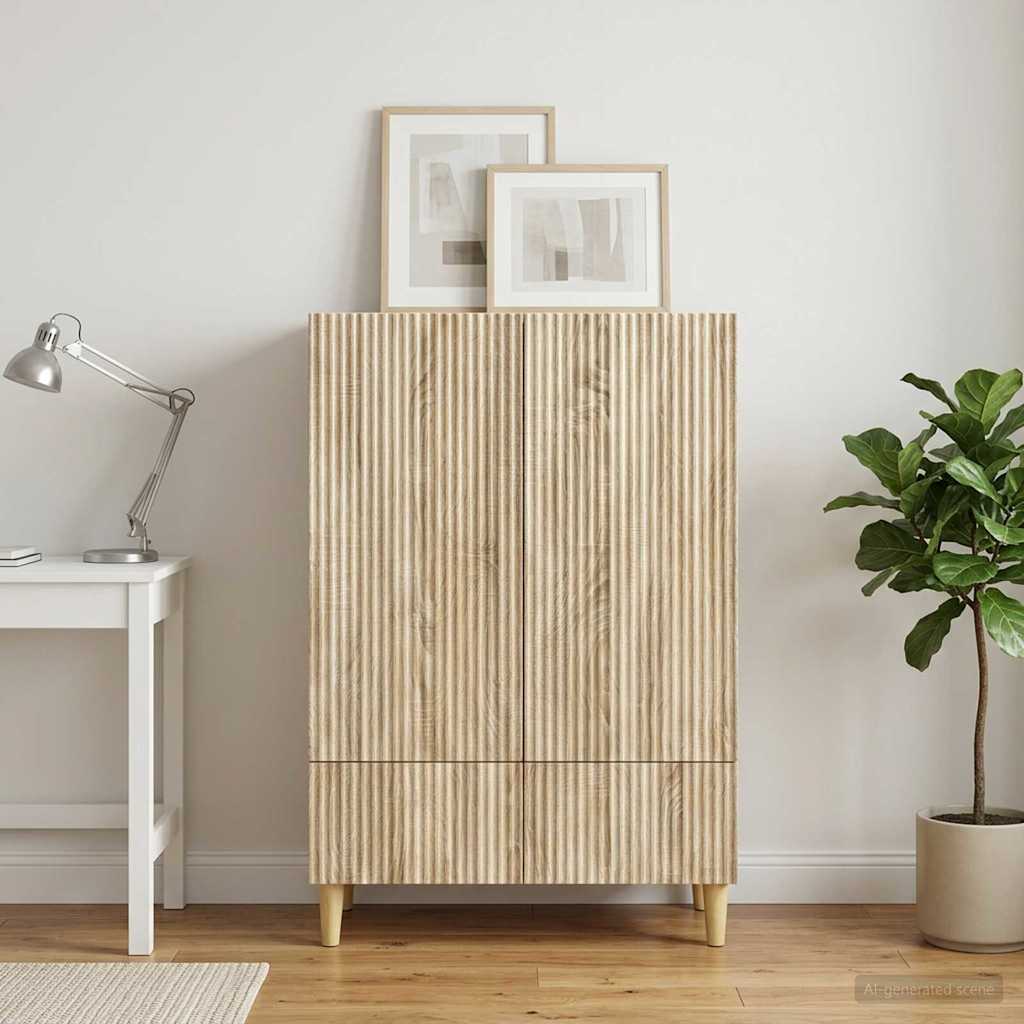 Kabalas Sonoma ąžuolas 66 x 34,5 x 95 cm Apdirbta mediena