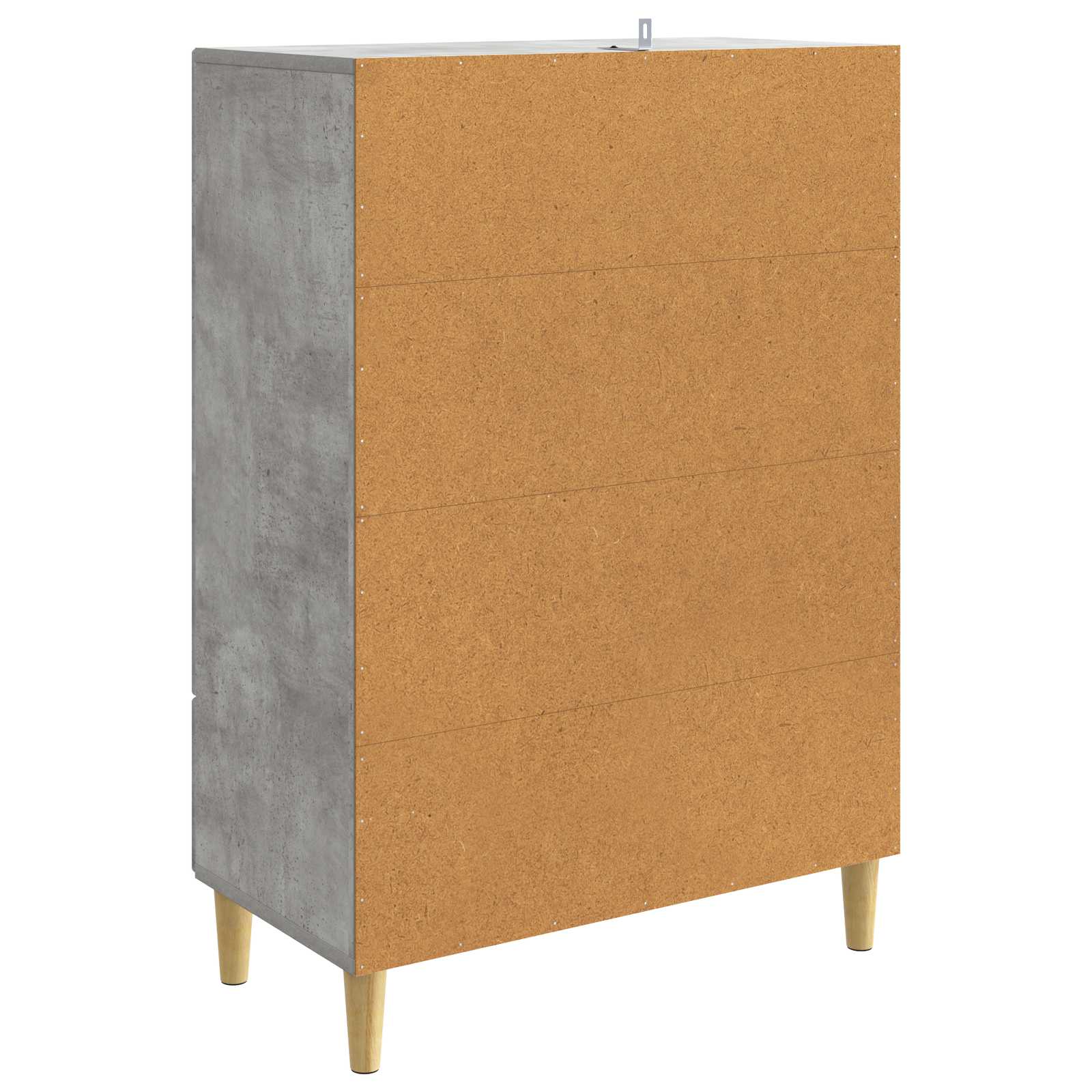 Kabalas Betona pelēks 66 x 34,5 x 95 cm Inženierijas koks