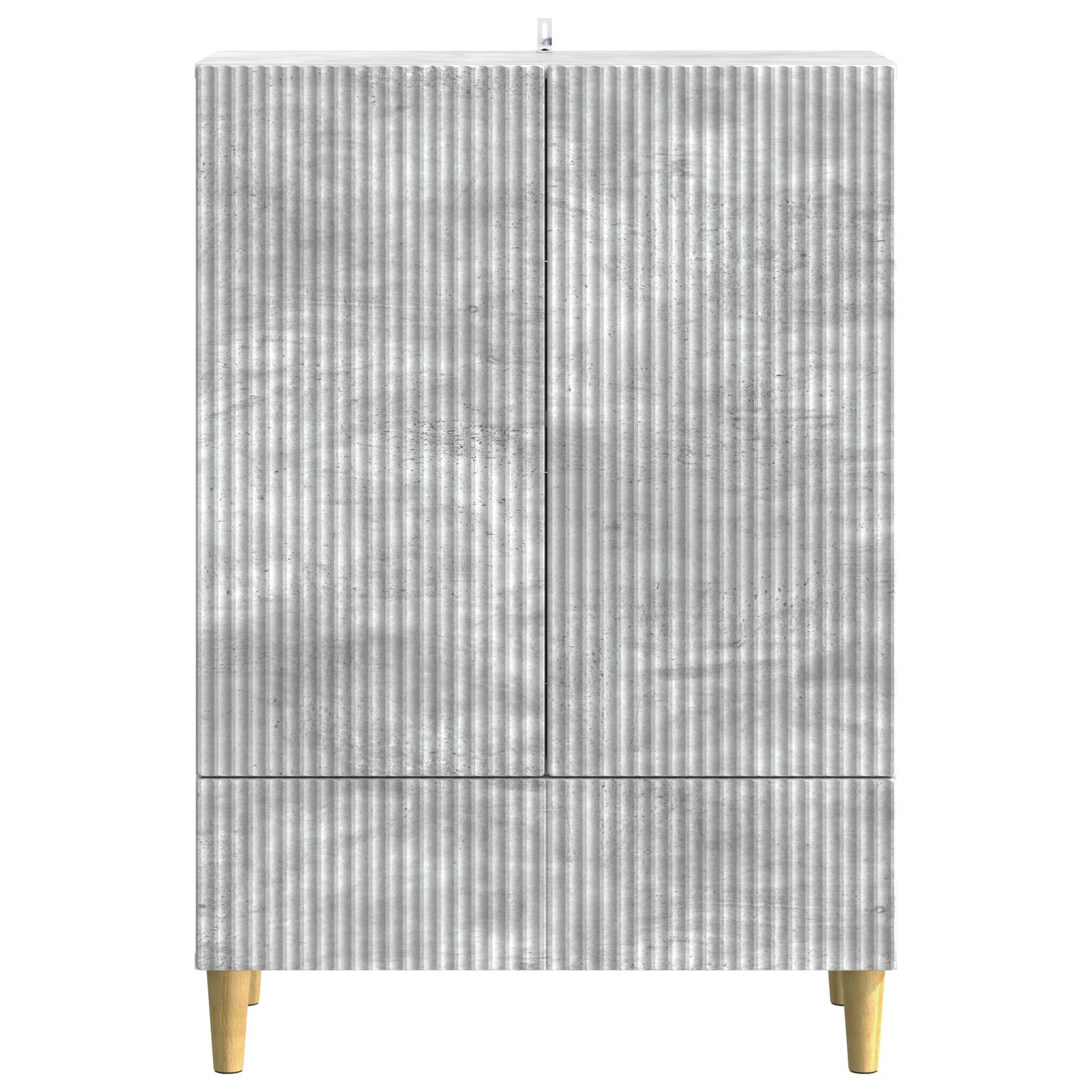 Kabalas Betona pelēks 66 x 34,5 x 95 cm Inženierijas koks