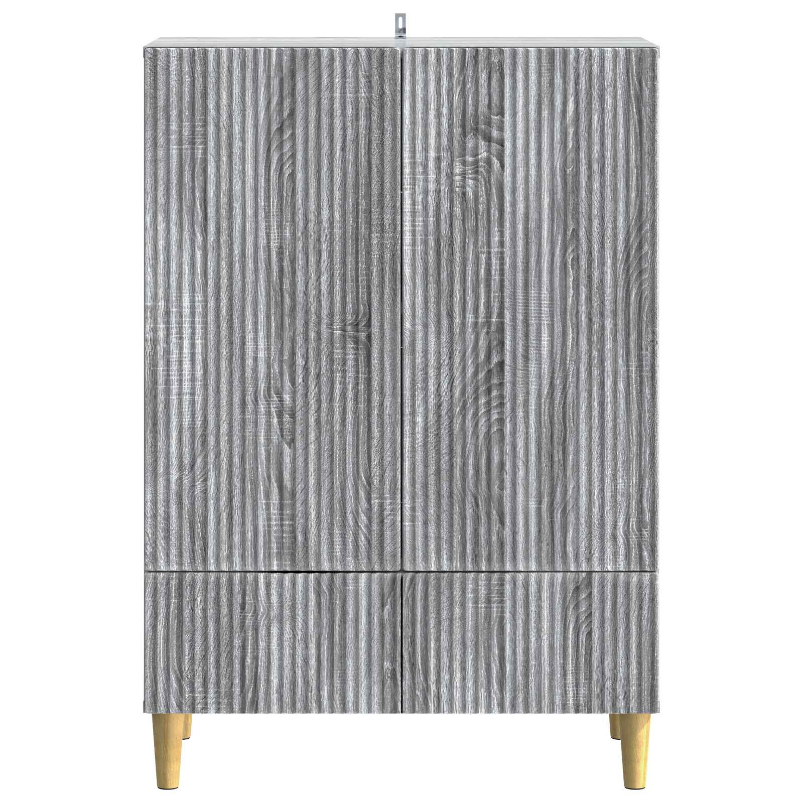 Kumode Pelēks sonoma ozols 66 x 34,5 x 95 cm Inženierijas koks