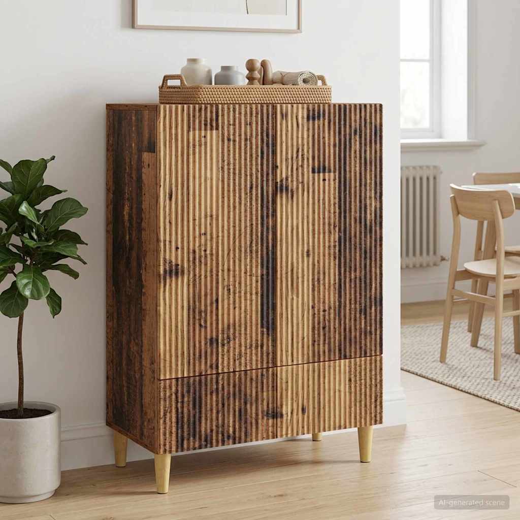 Konsole Novecelta koka 66 x 34,5 x 95 cm Apstrādāta koka