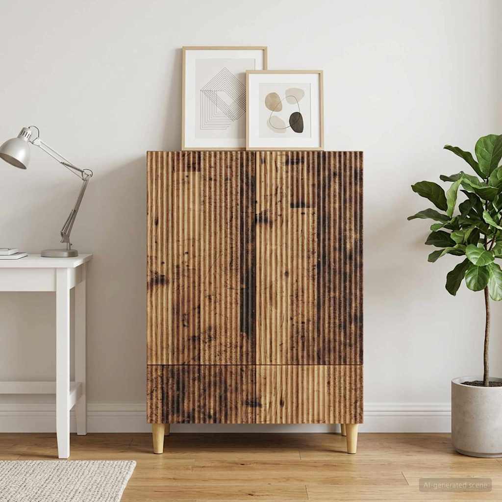 Konsole Novecelta koka 66 x 34,5 x 95 cm Apstrādāta koka