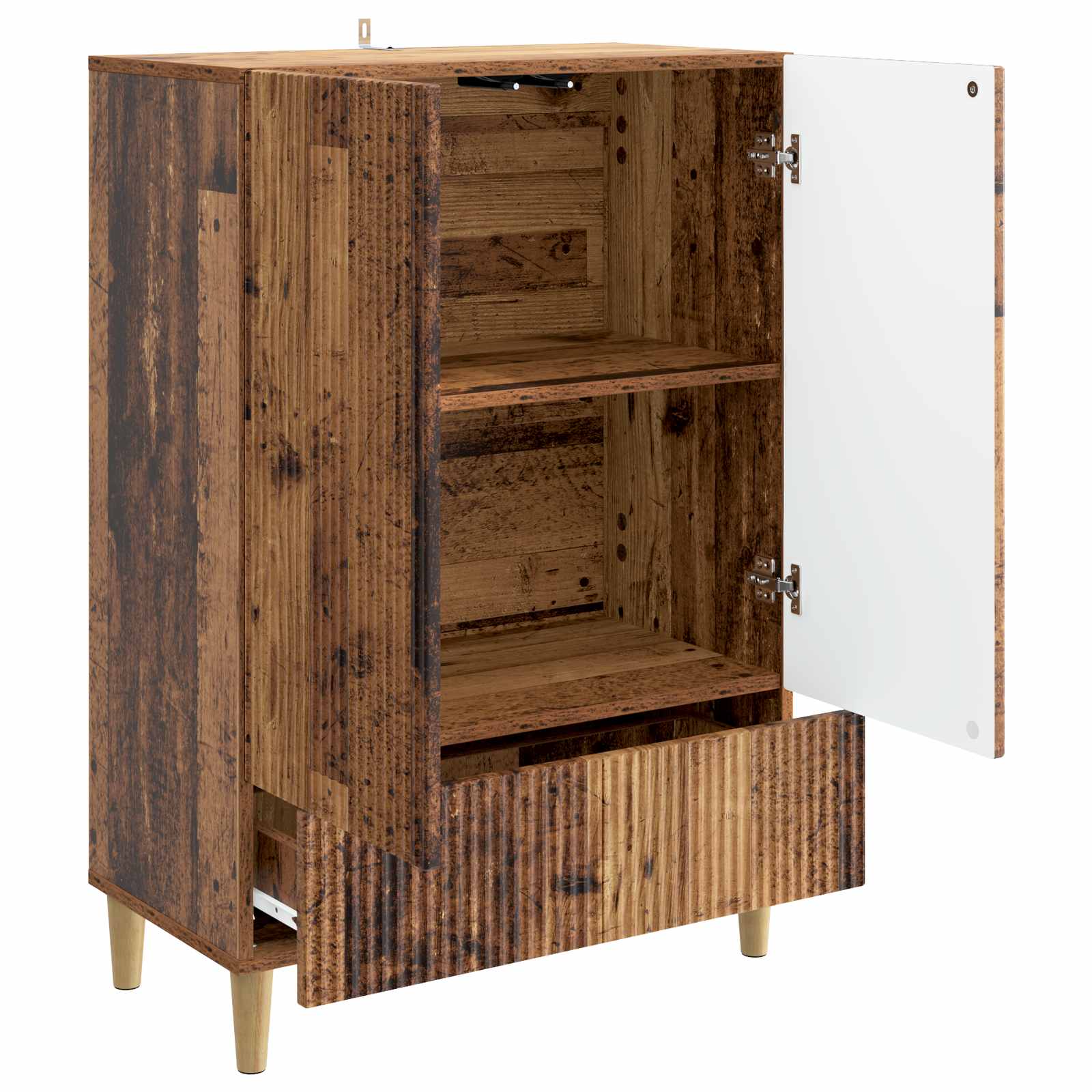 Konsole Novecelta koka 66 x 34,5 x 95 cm Apstrādāta koka
