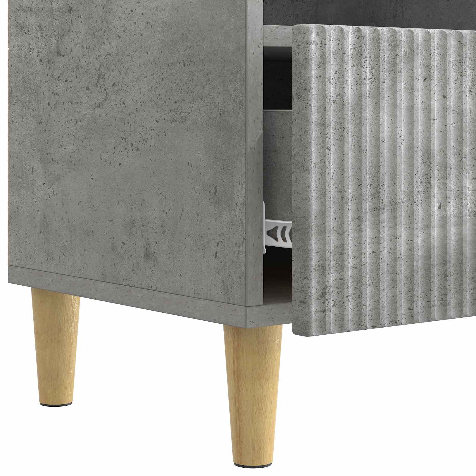 Televizoriaus spintelė Betono pilka 102 x 34,5 x 50 cm