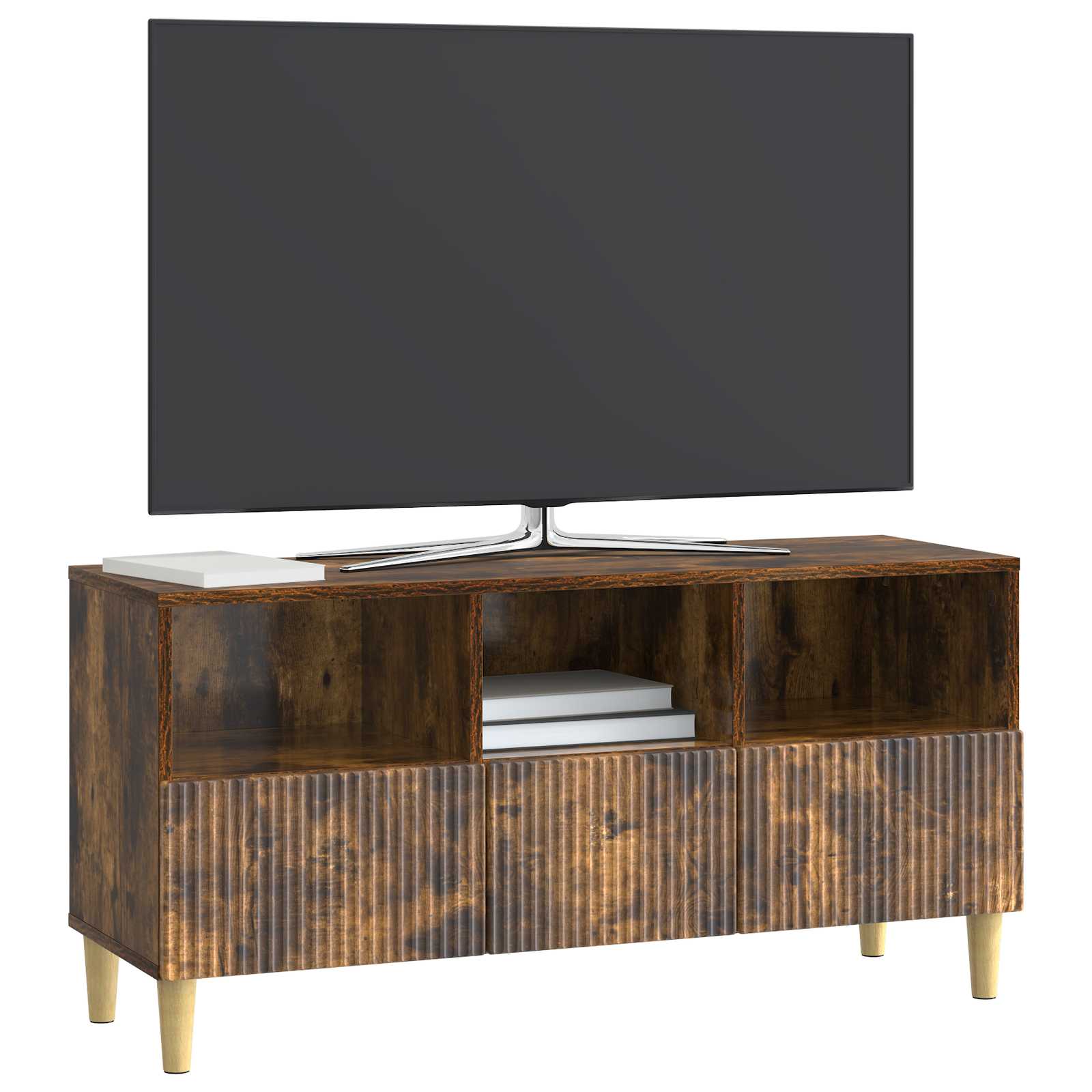 Televizoriaus spintelė Dūminio ąžuolo 102 x 34,5 x 50 cm