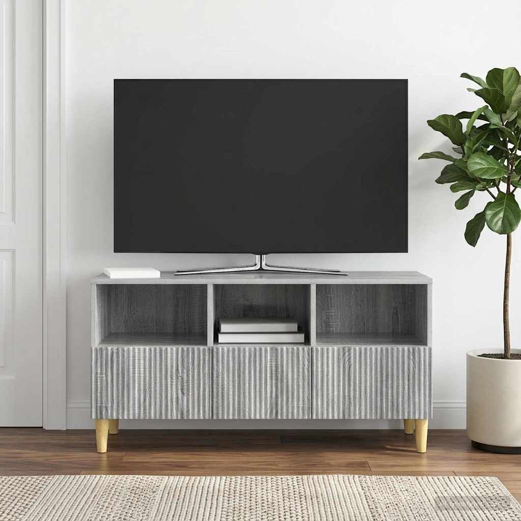 TV skapītis Pelēks Sonoma ozols 102 x 34,5 x 50 cm