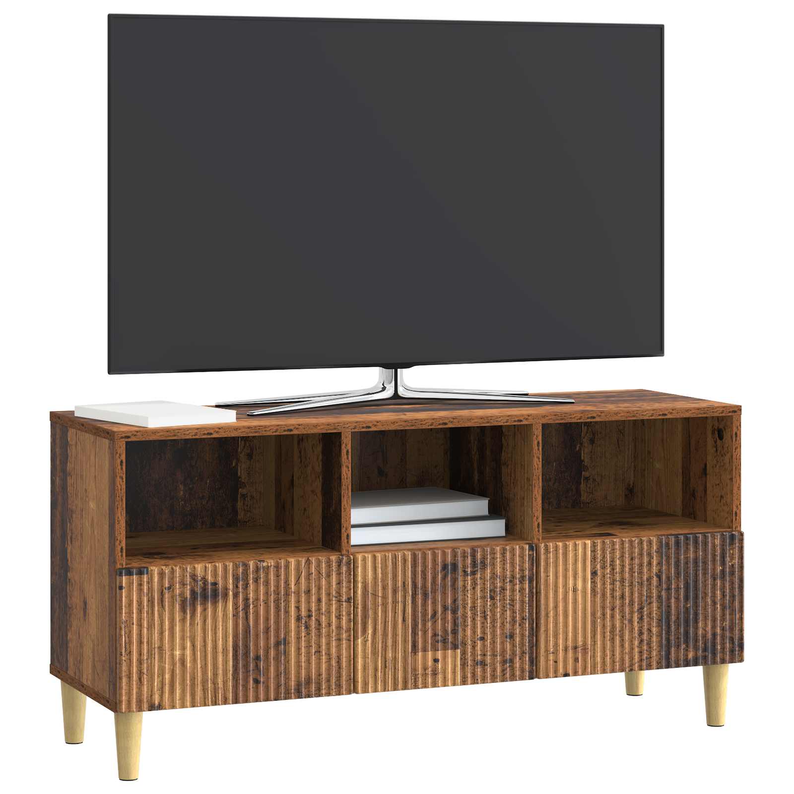 Televizoriaus spintelė Sendintos medienos 102 x 34,5 x 50 cm