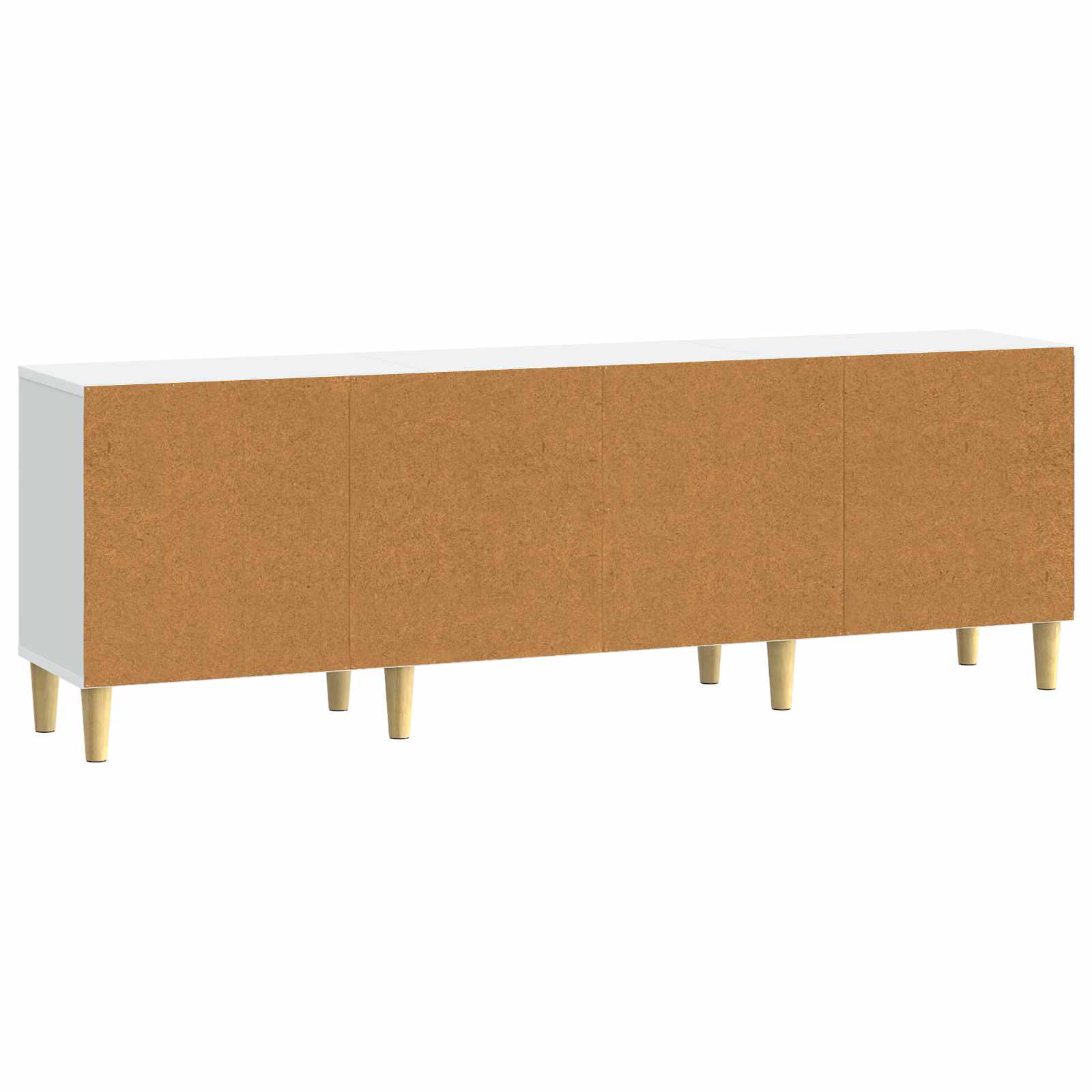 Televizoriaus spintelė Balta 150 x 31 x 50 cm Apdirbta mediena