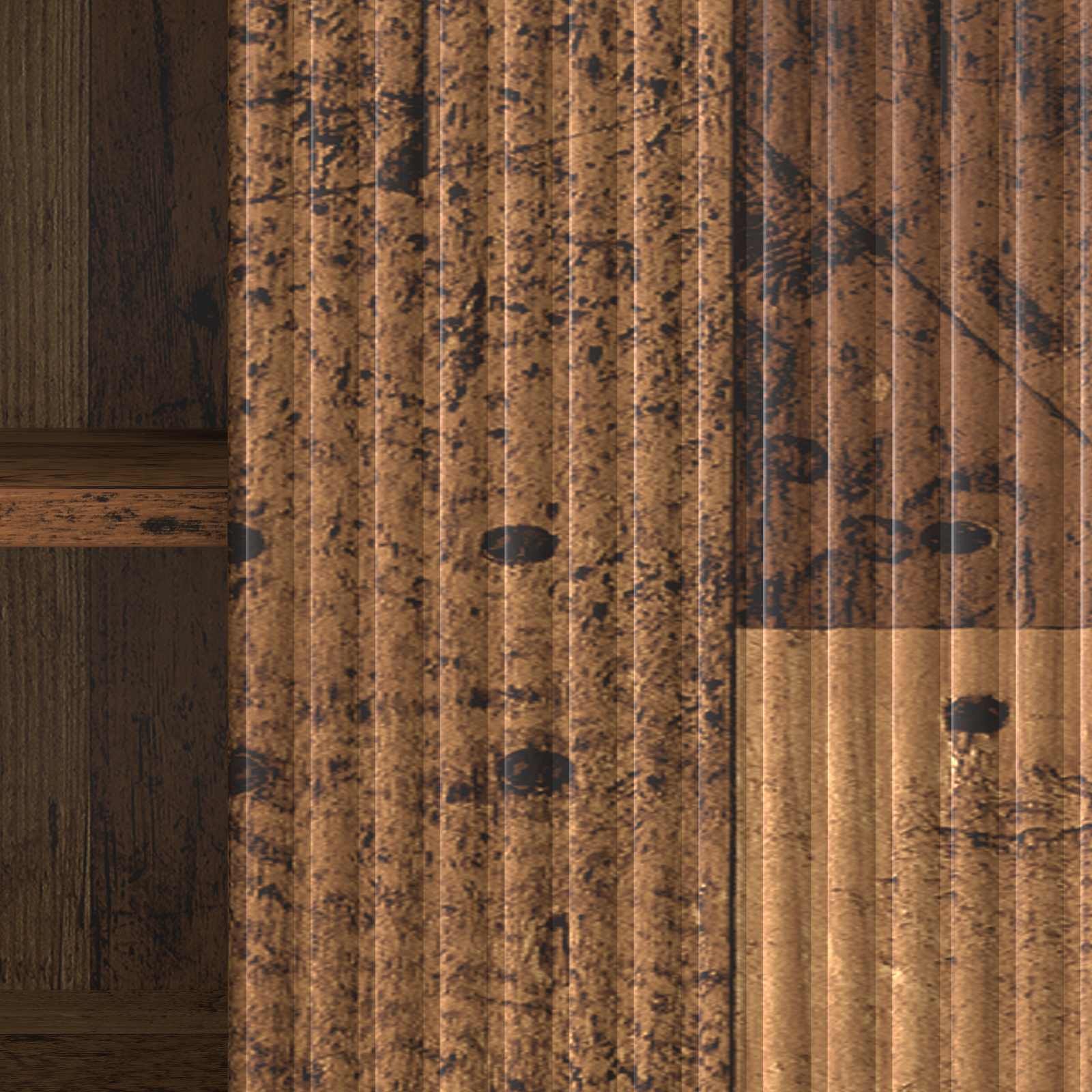 Televizoriaus spintelė Sendintos medienos 150 x 31 x 50 cm