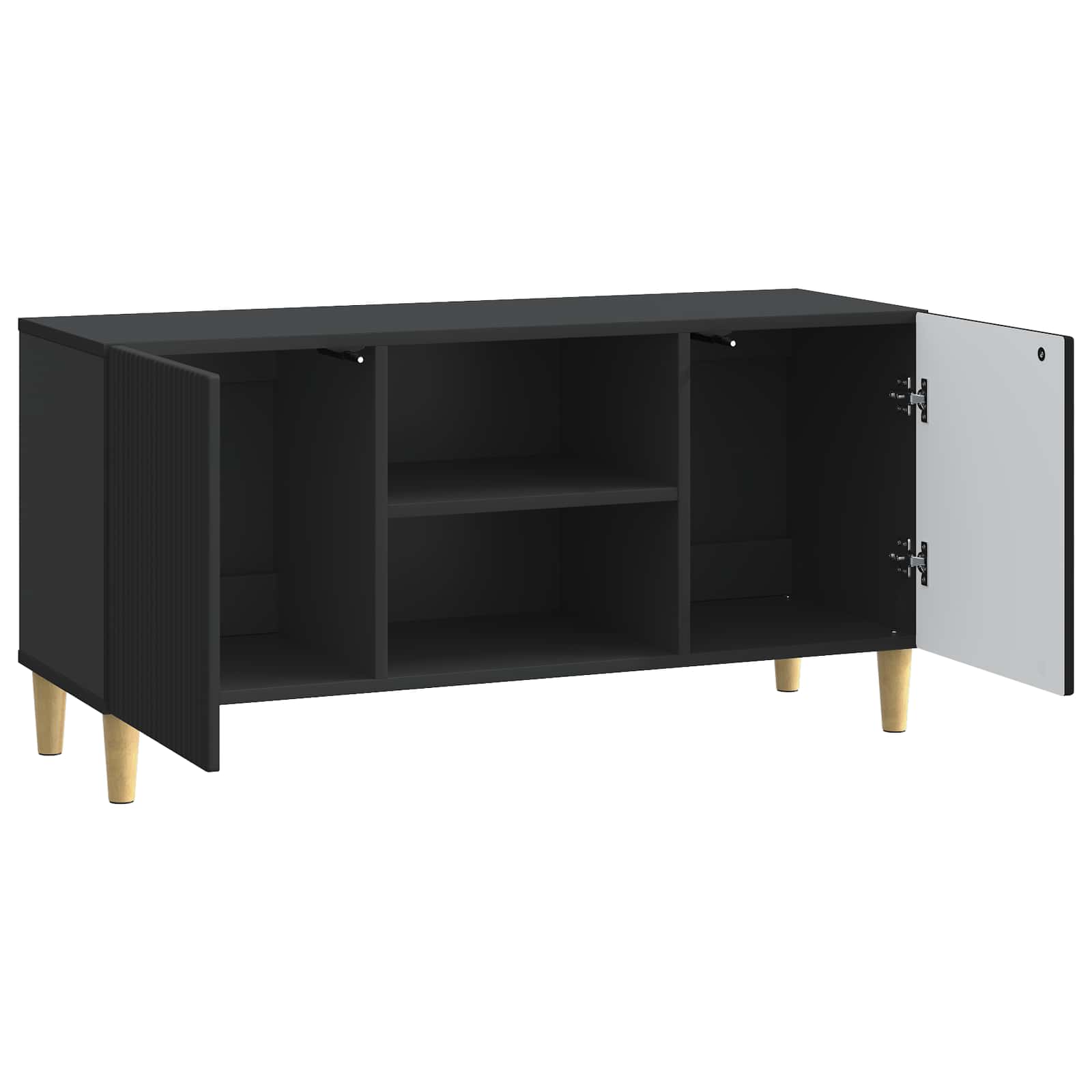Televizoriaus spintelė Juoda 102 x 34,5 x 50 cm