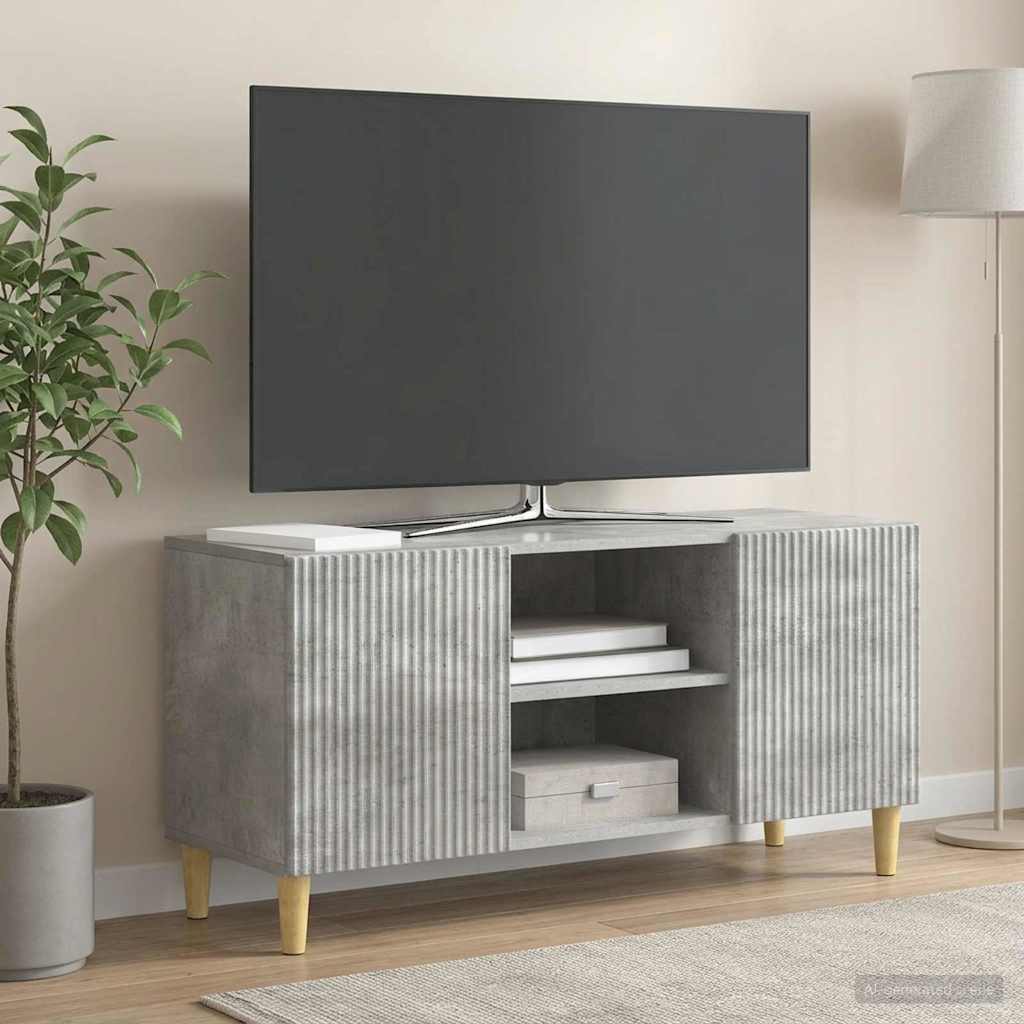 TV skapītis Betona pelēks 102 x 34,5 x 50 cm