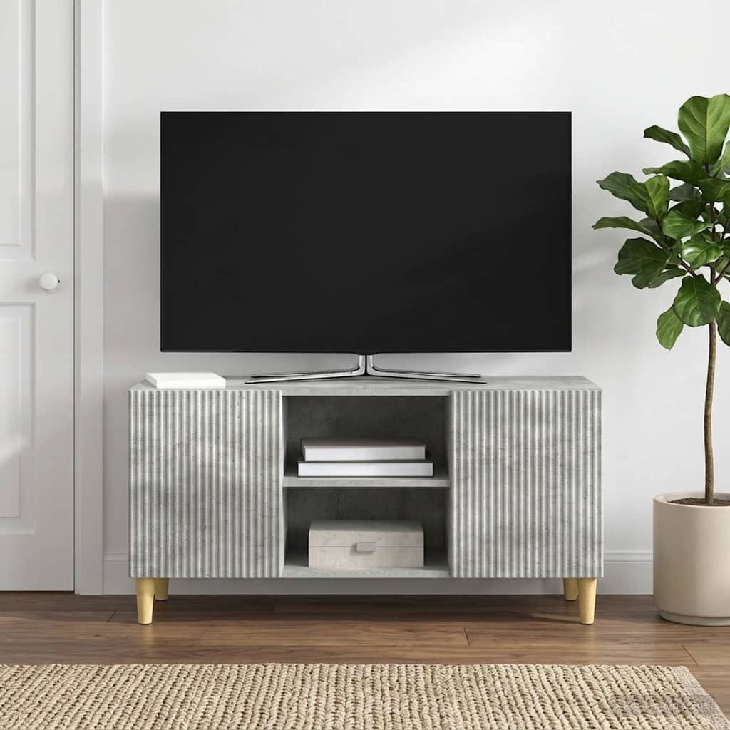 TV skapītis Betona pelēks 102 x 34,5 x 50 cm