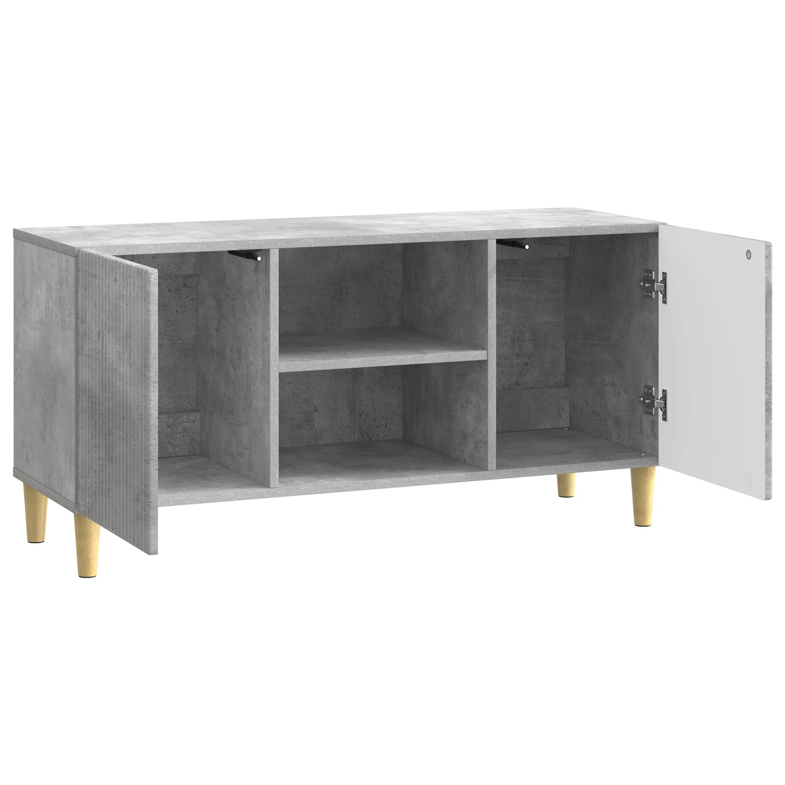 Televizoriaus spintelė Betono pilka 102 x 34,5 x 50 cm