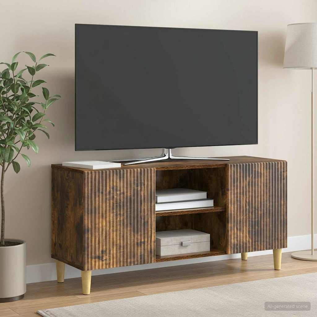 Televizoriaus spintelė Dūminio ąžuolo 102 x 34,5 x 50 cm